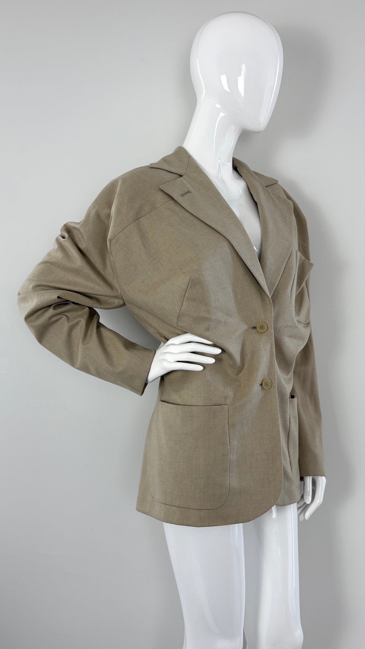 Vivienne Westwood dropped shoulder dart jacket.