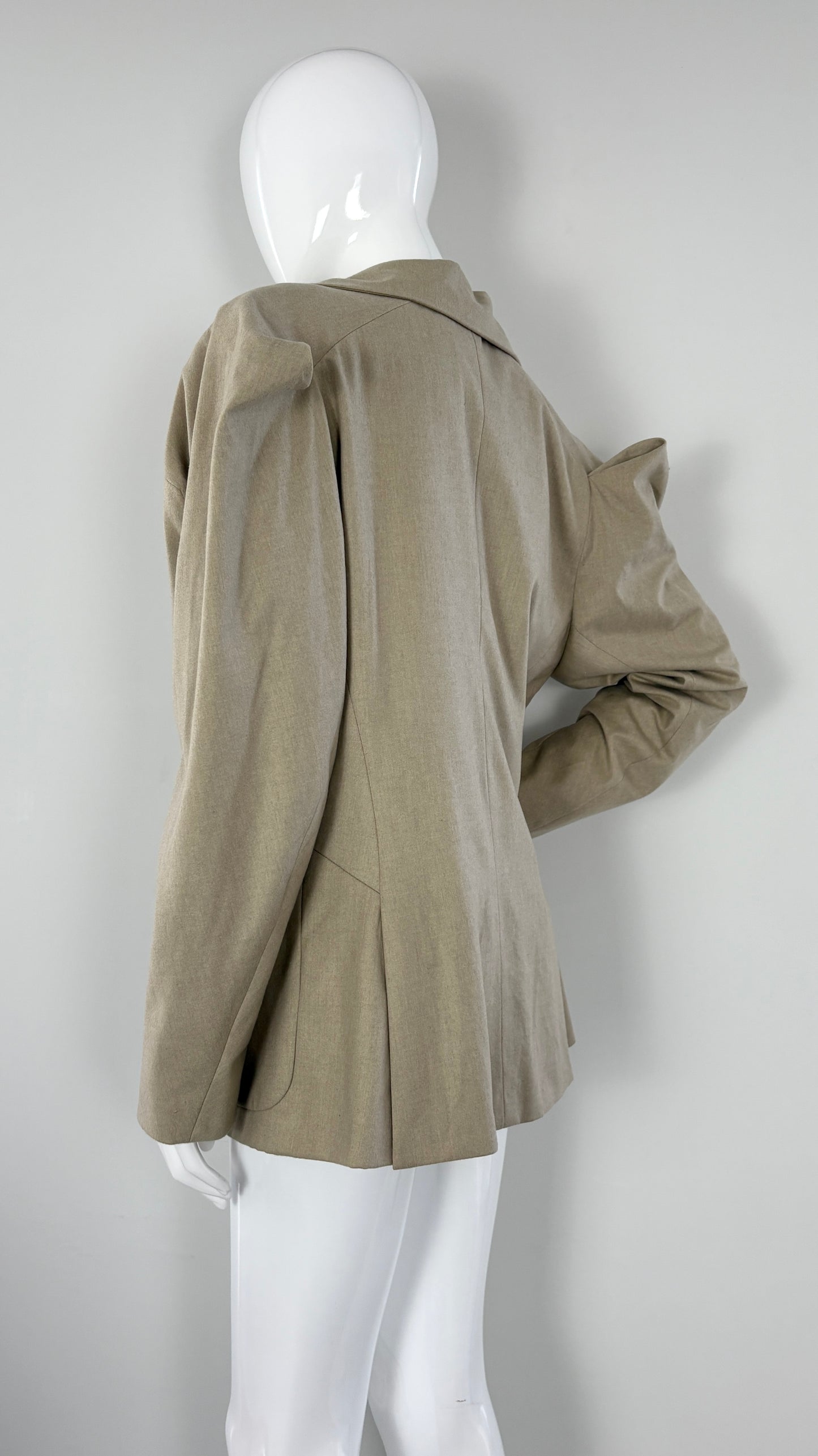 Vivienne Westwood dropped shoulder dart jacket.