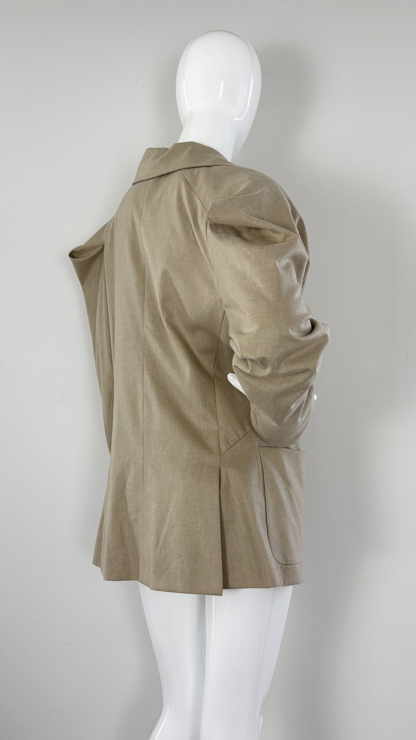 Vivienne Westwood dropped shoulder dart jacket.