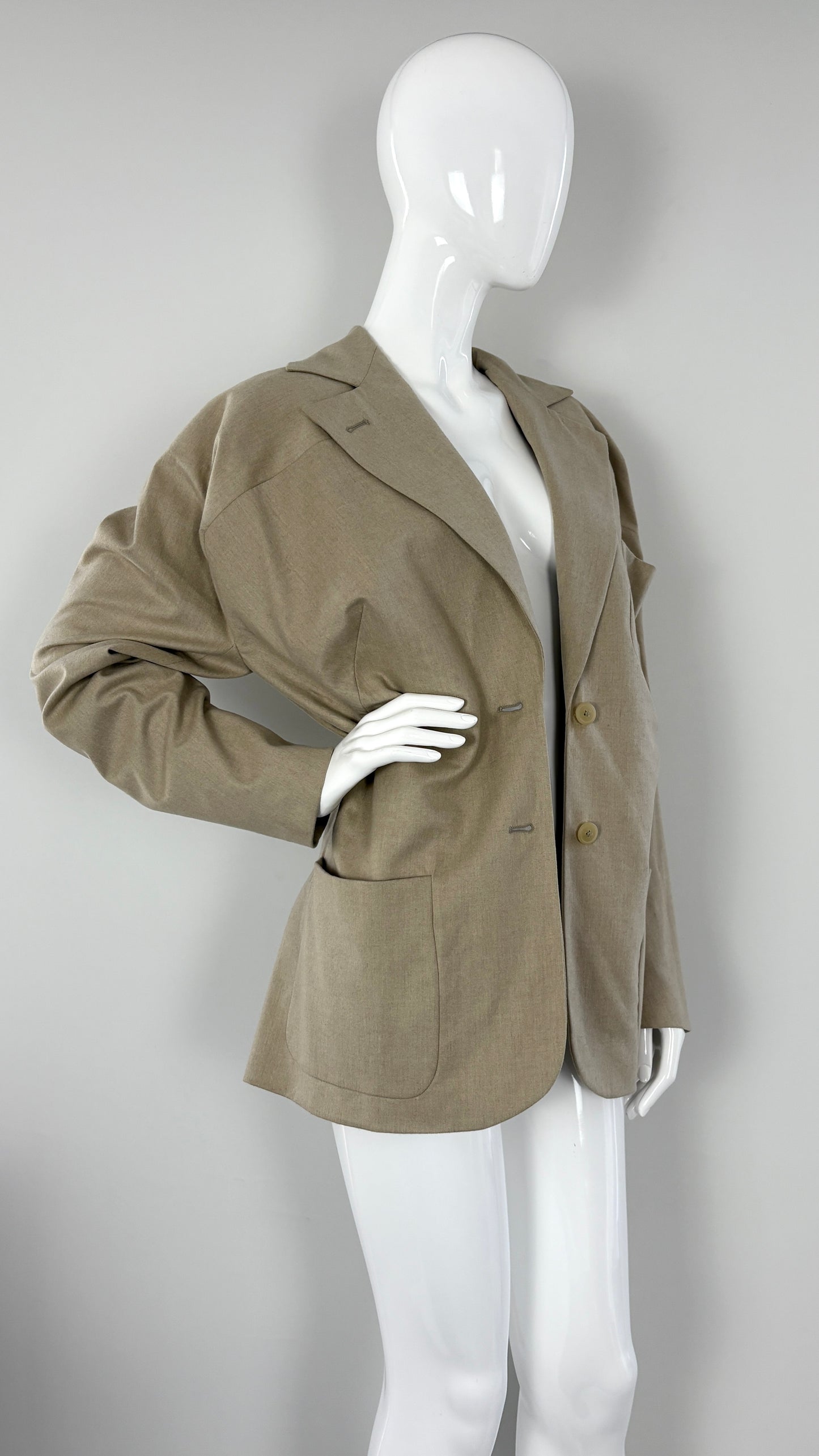 Vivienne Westwood dropped shoulder dart jacket.