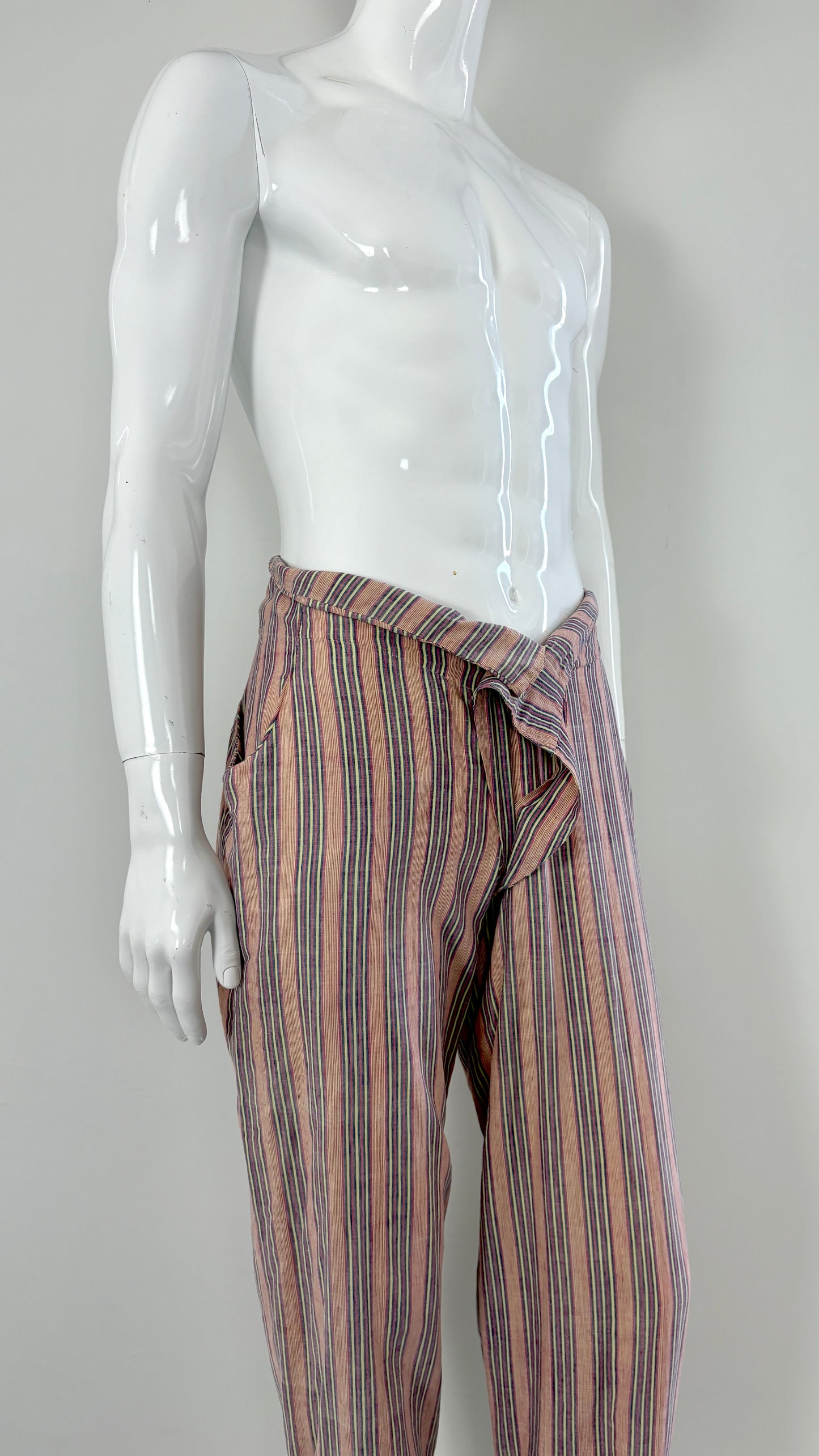 Westwood/Mclaren A/W 1981-1982 'Pirate' madras trousers