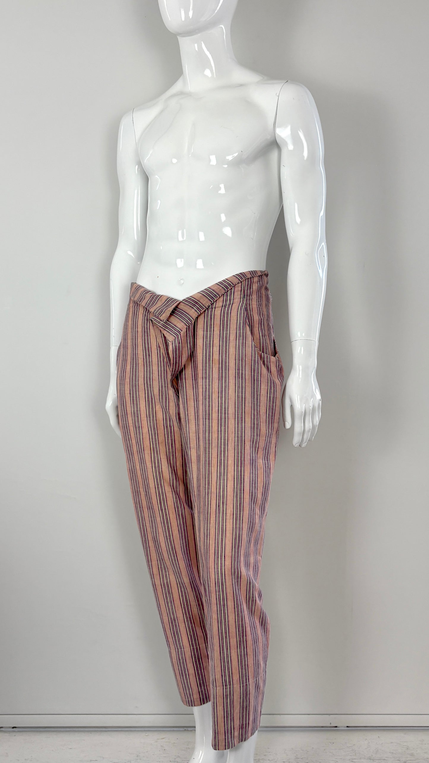 Westwood/Mclaren A/W 1981-1982 'Pirate' madras trousers
