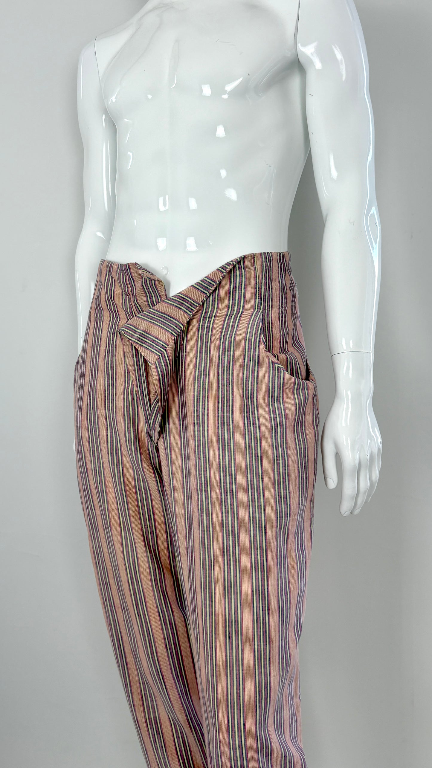 Westwood/Mclaren A/W 1981-1982 'Pirate' madras trousers
