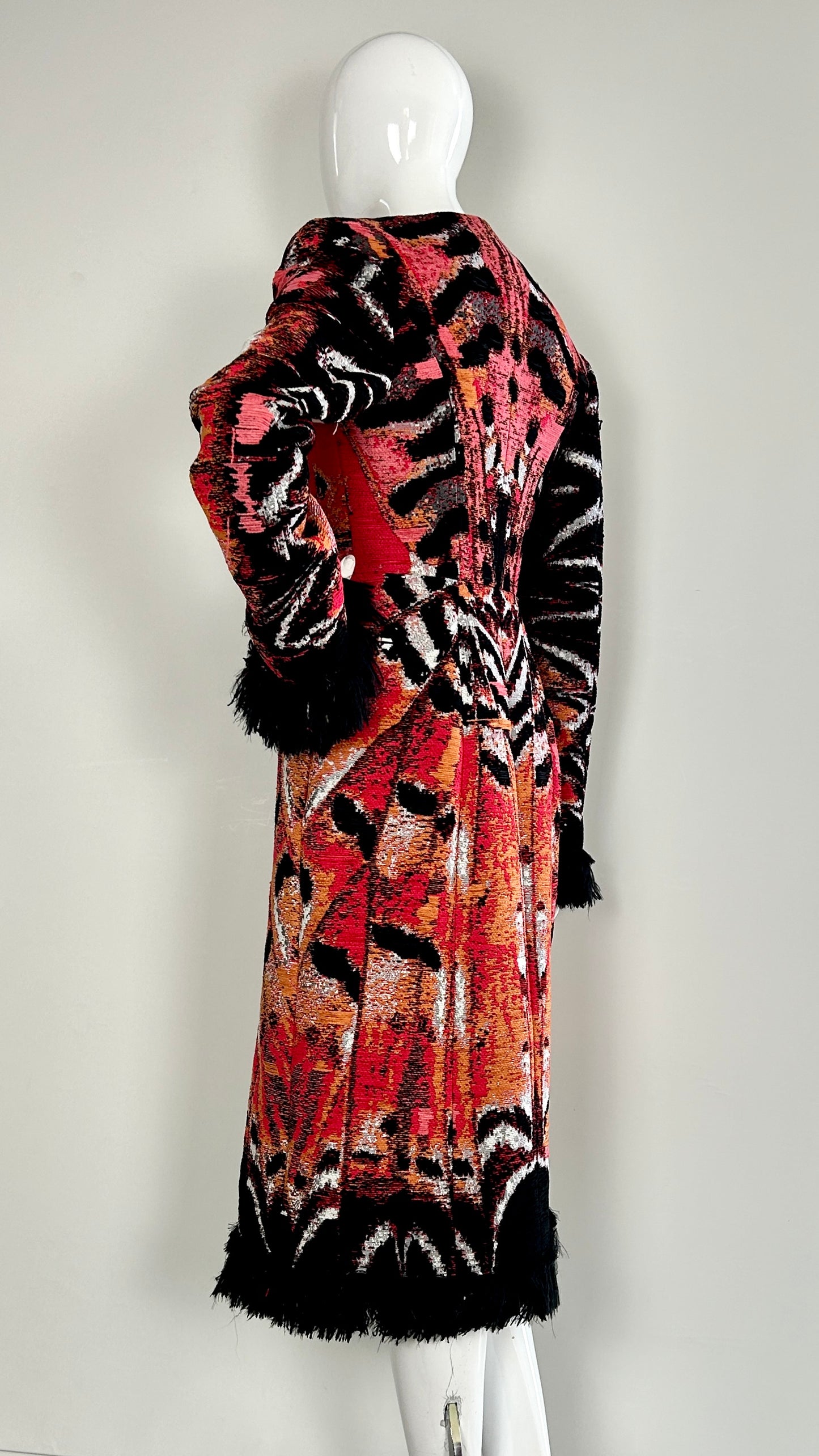 Alexander McQueen A/W 2018/2019 butterfly tapestry jacket