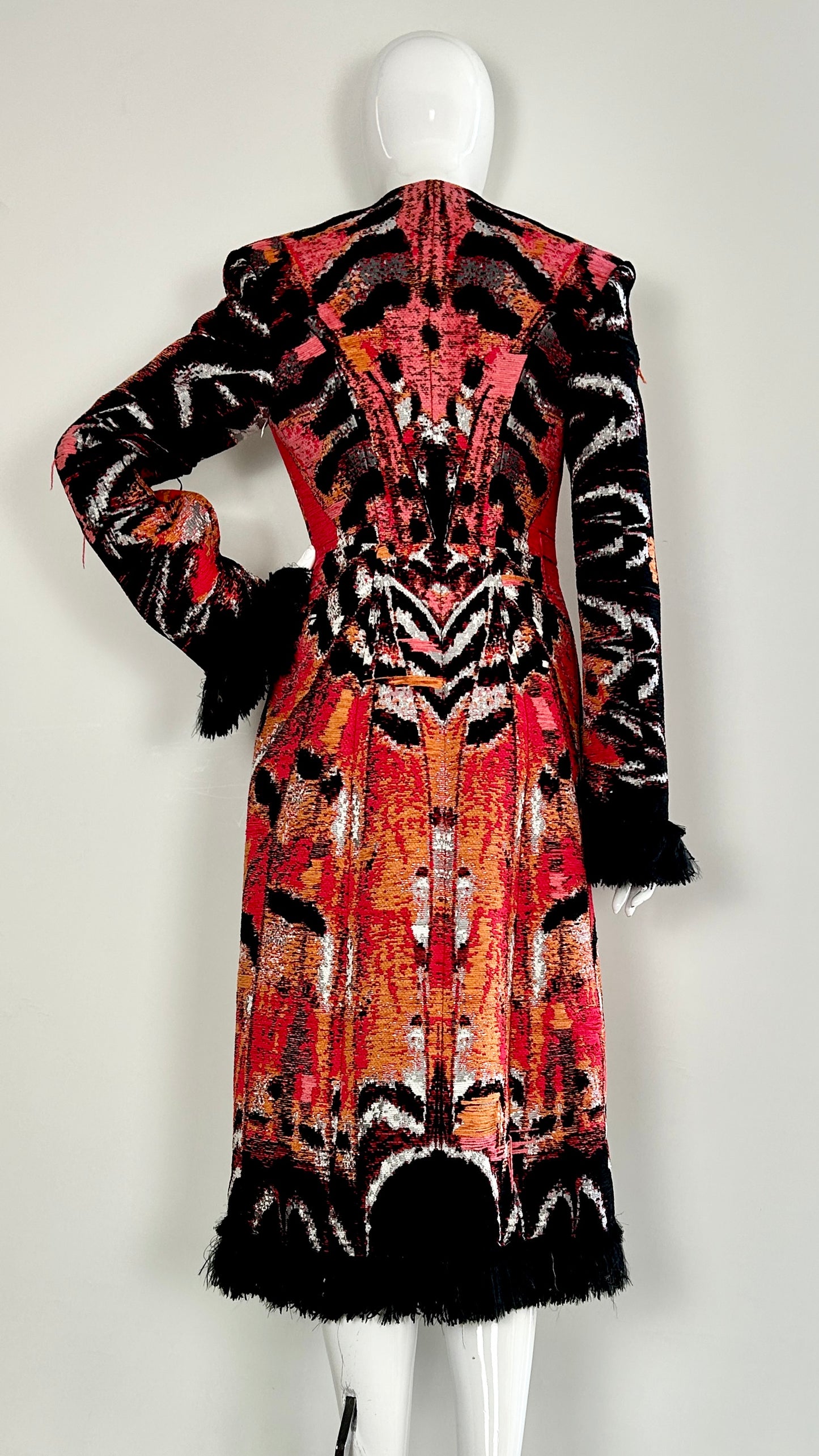 Alexander McQueen A/W 2018/2019 butterfly tapestry jacket