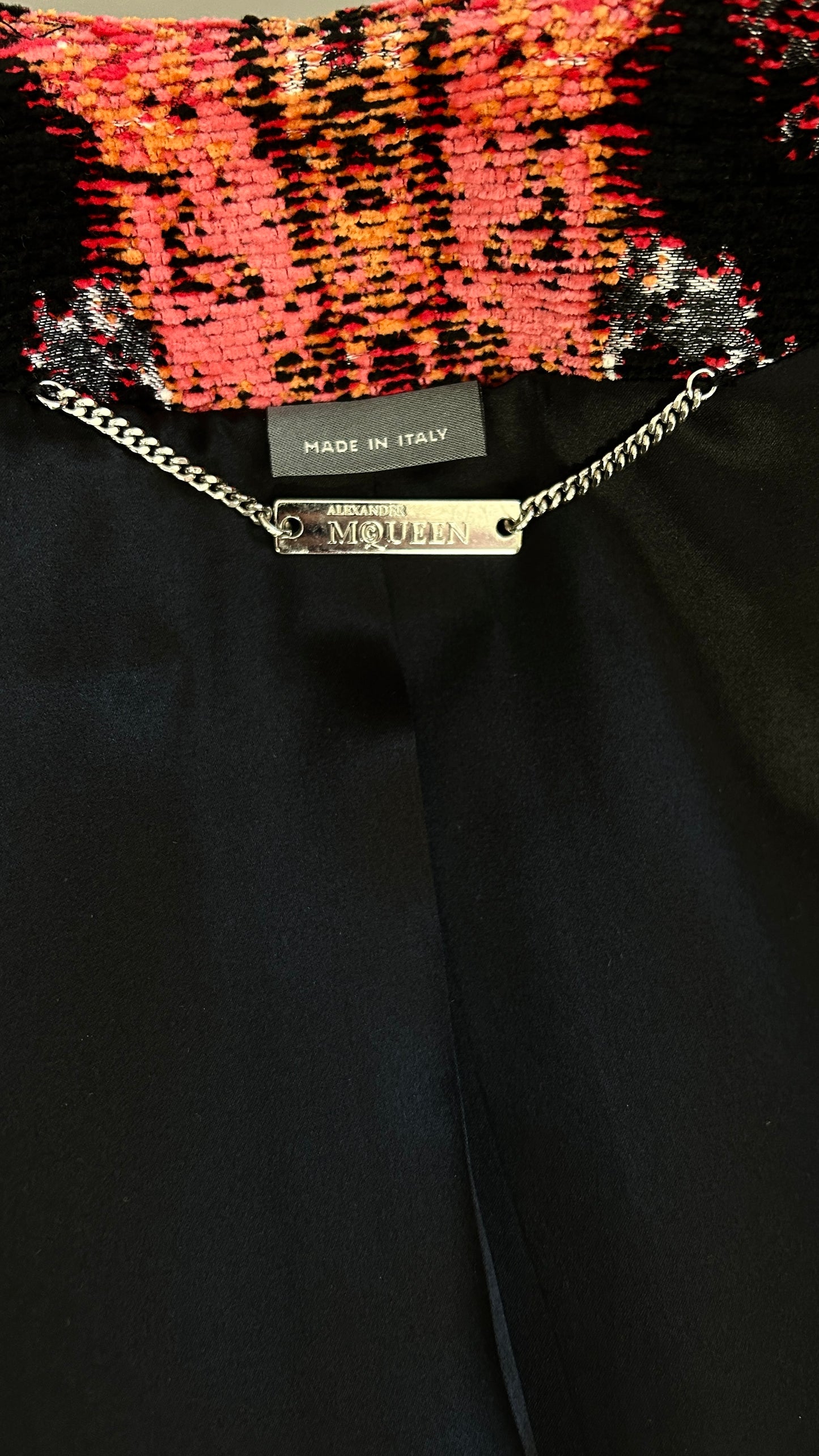 Alexander McQueen A/W 2018/2019 butterfly tapestry jacket