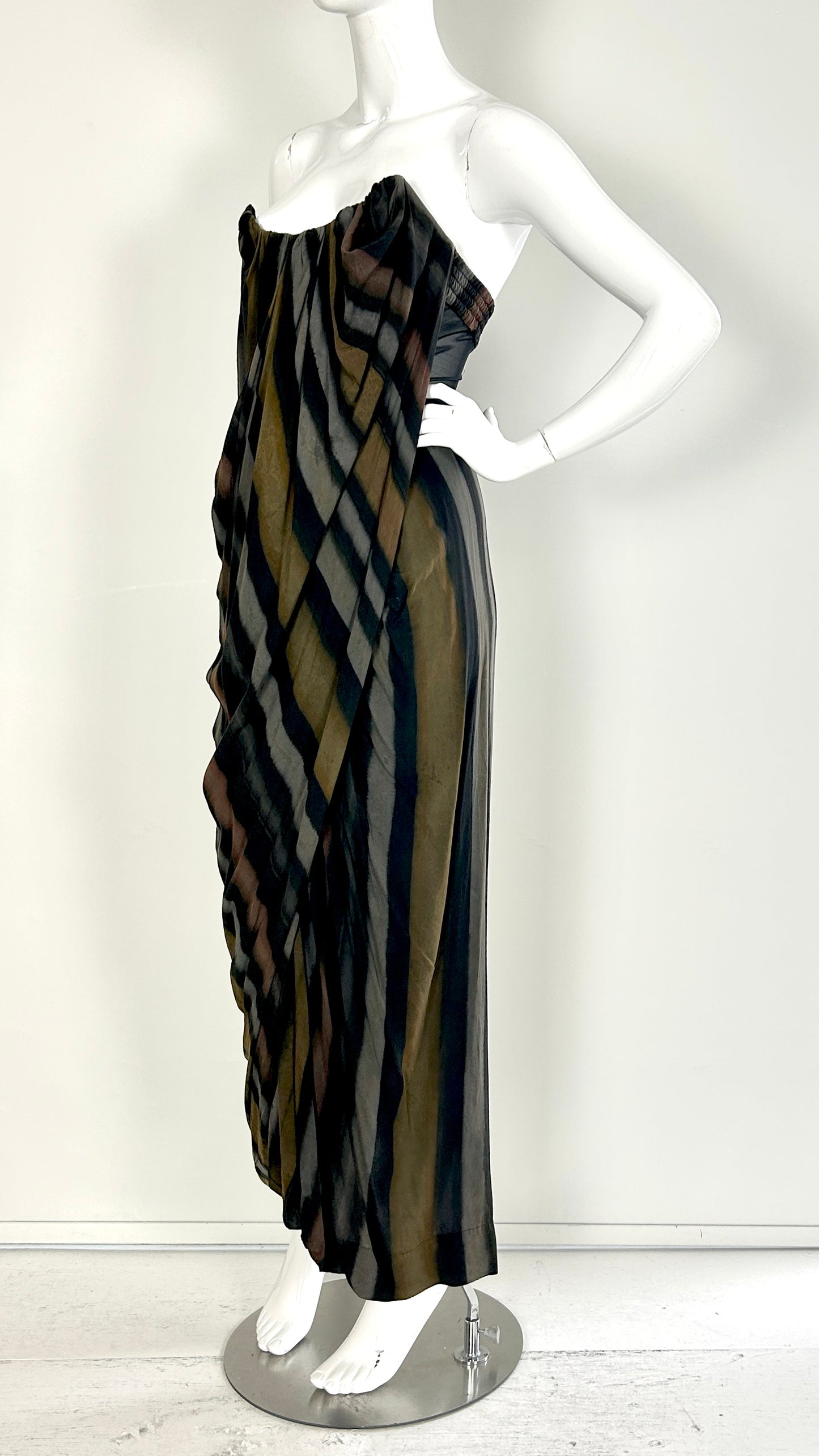 Vivienne Westwood by Andreas Kronthaler draped corset dress