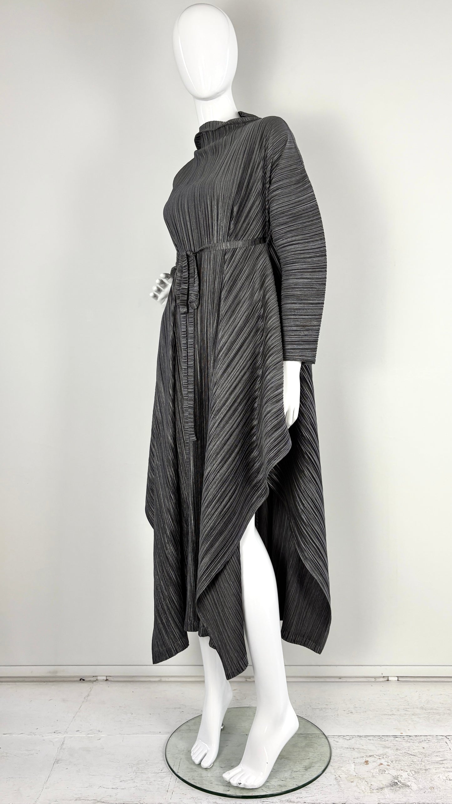 Issey Miyake convertible pleated gown