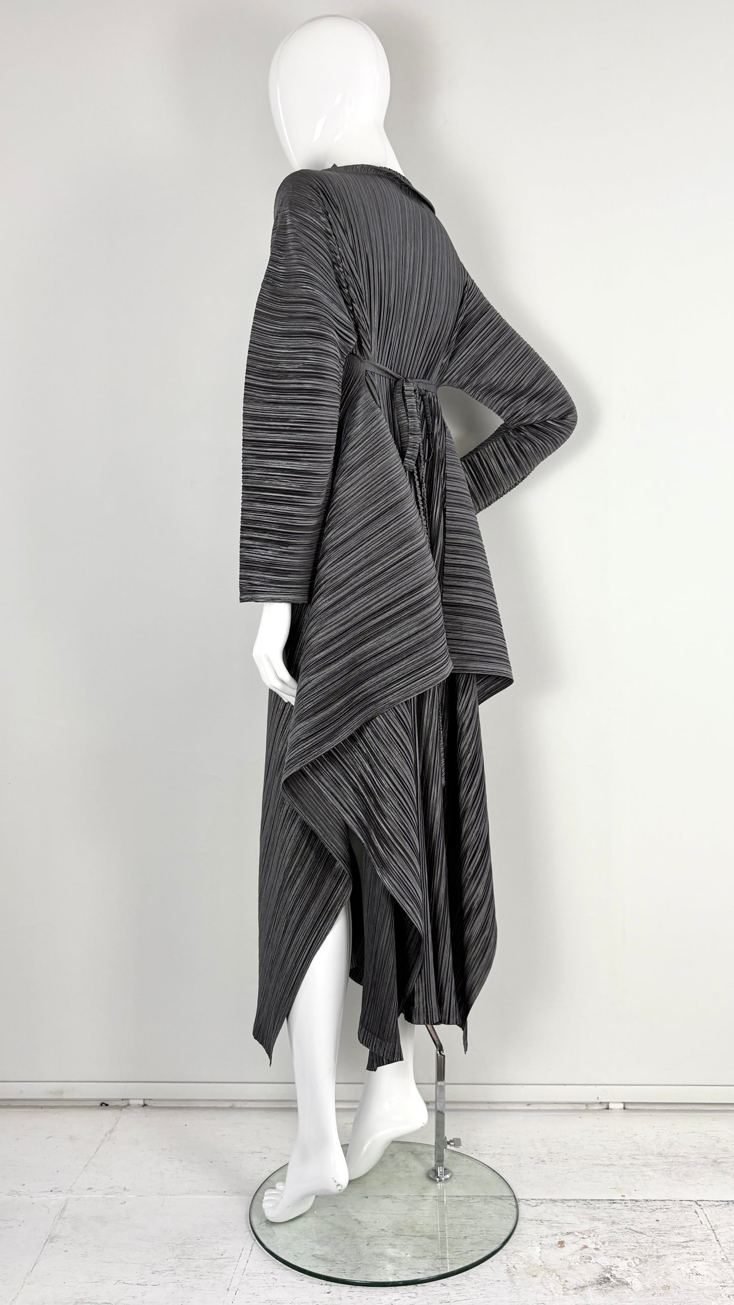 Issey Miyake convertible pleated gown