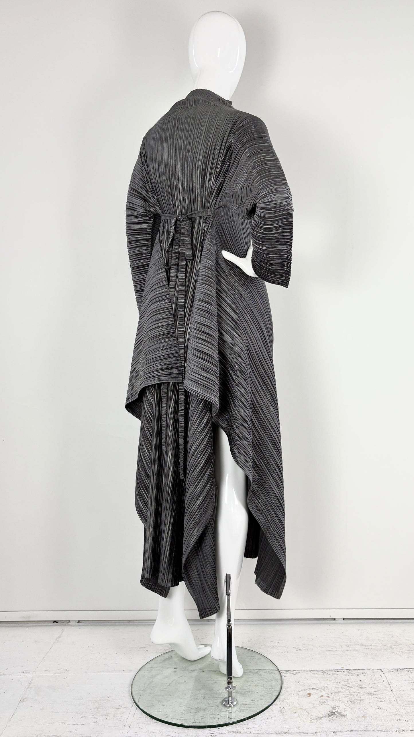 Issey Miyake convertible pleated gown