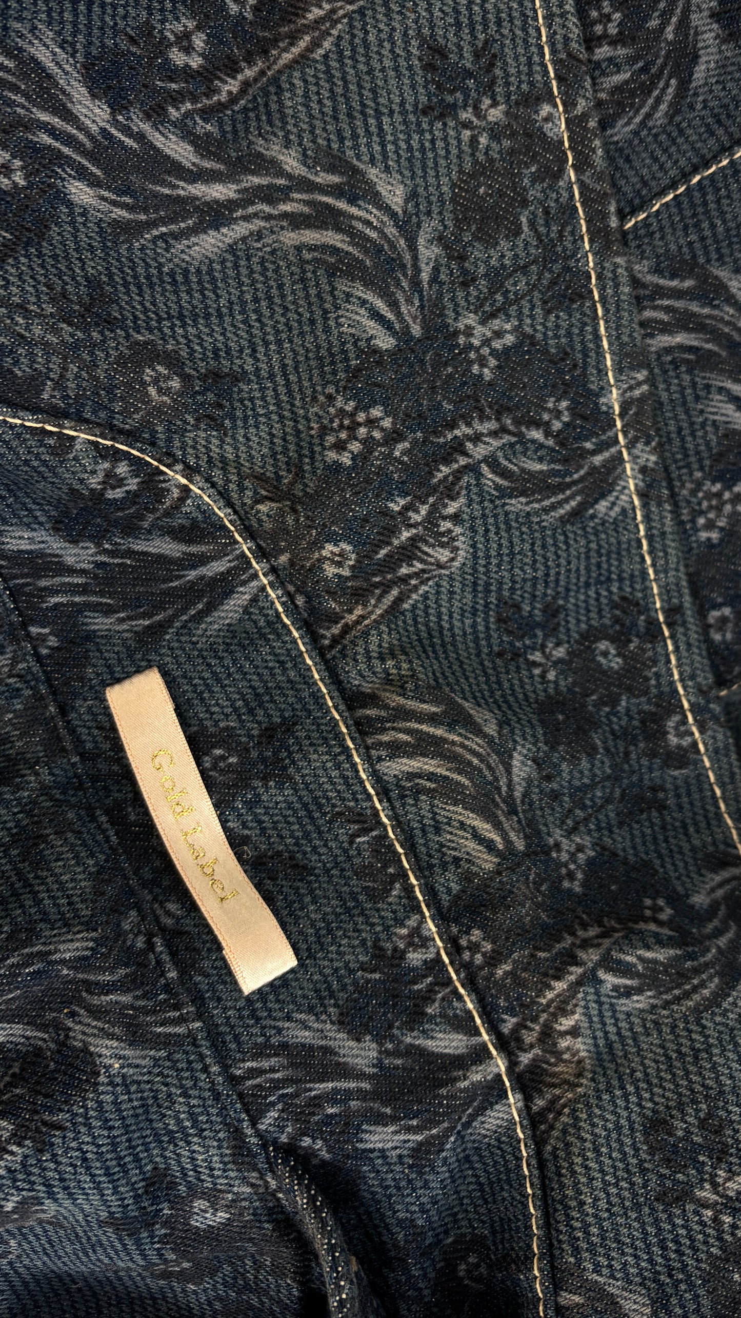 Vivienne Westwood A/W 1996 floral denim jacket