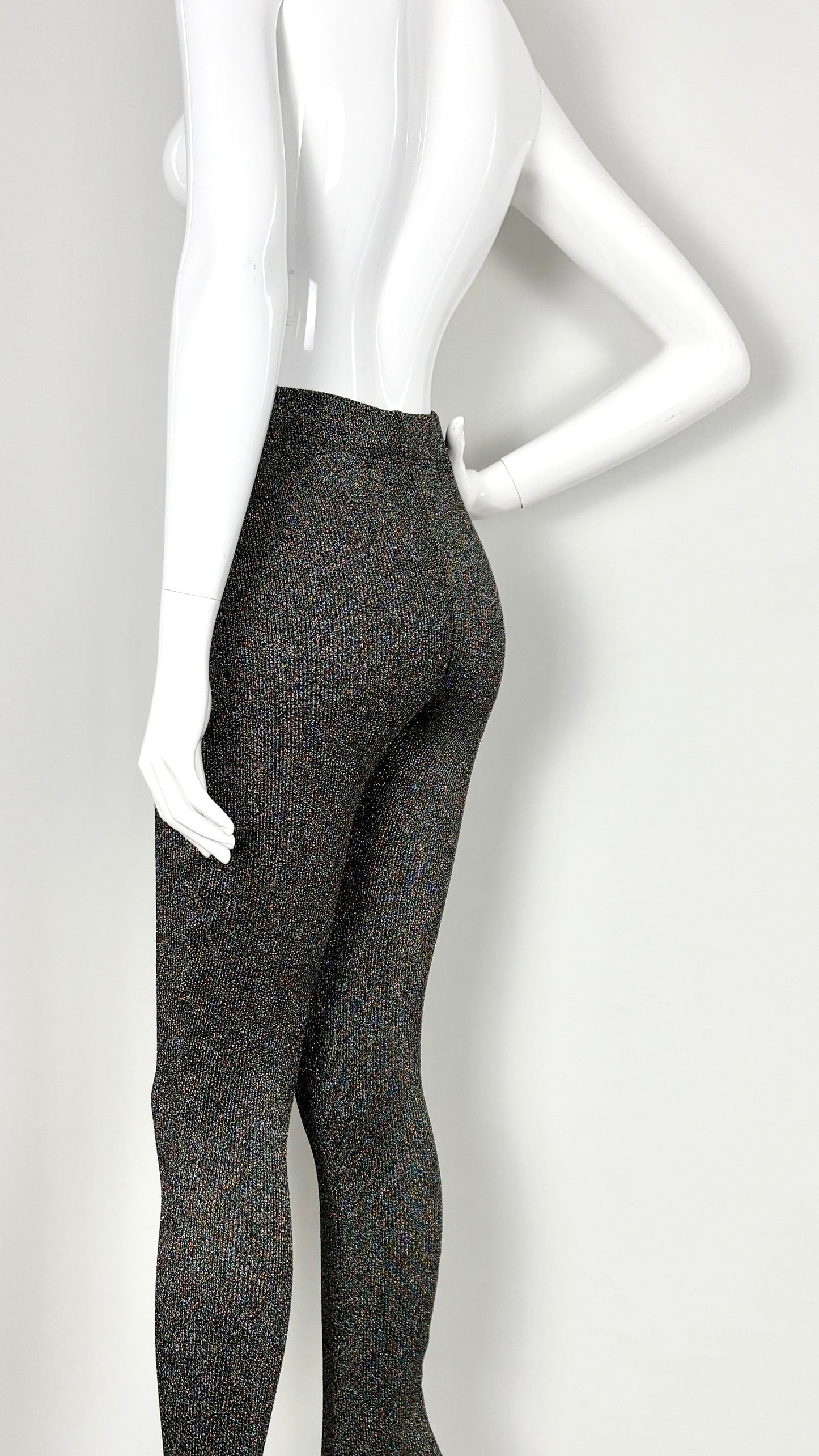 Ozbek rainbow lurex leggings