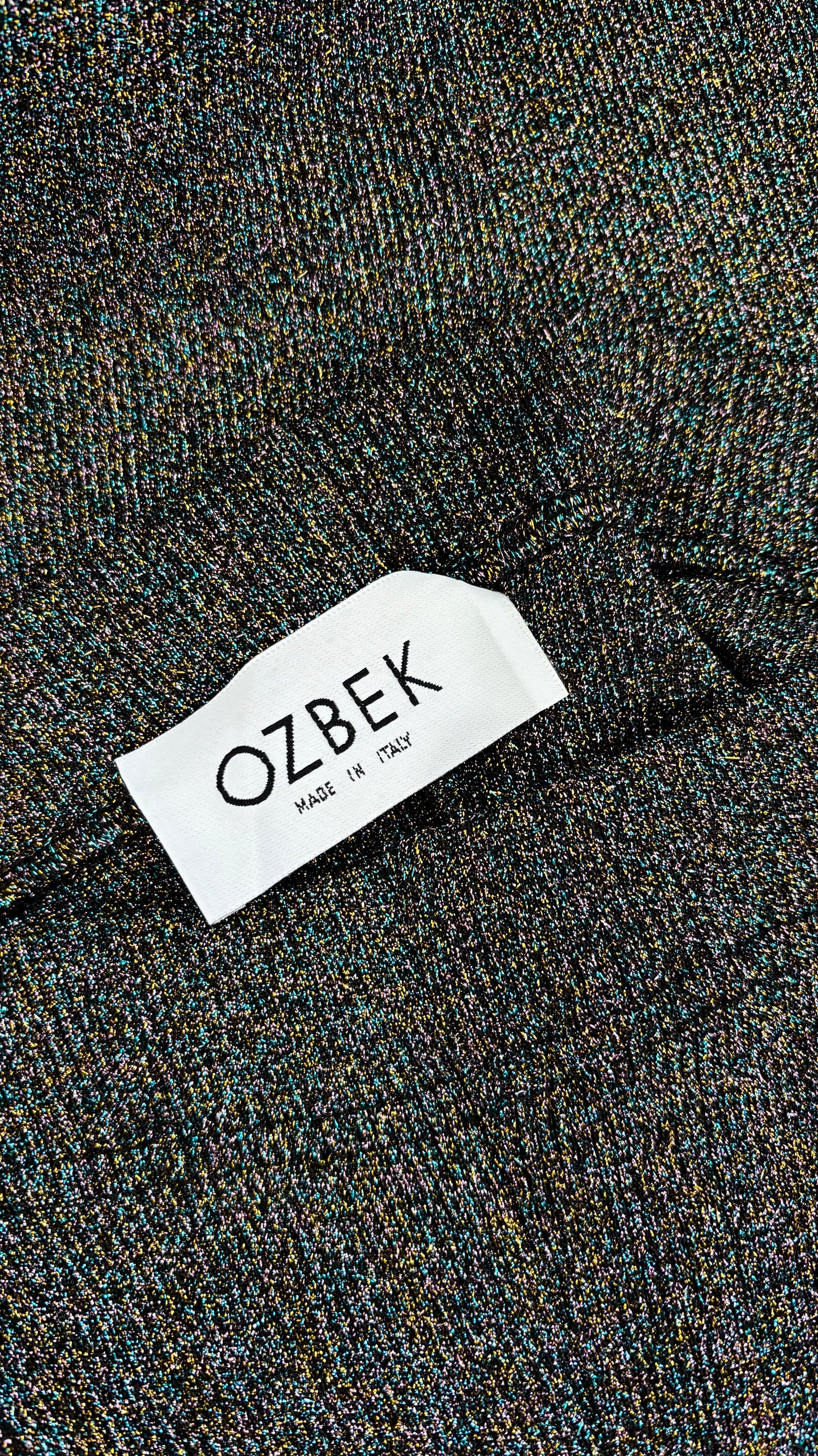 Ozbek rainbow lurex leggings