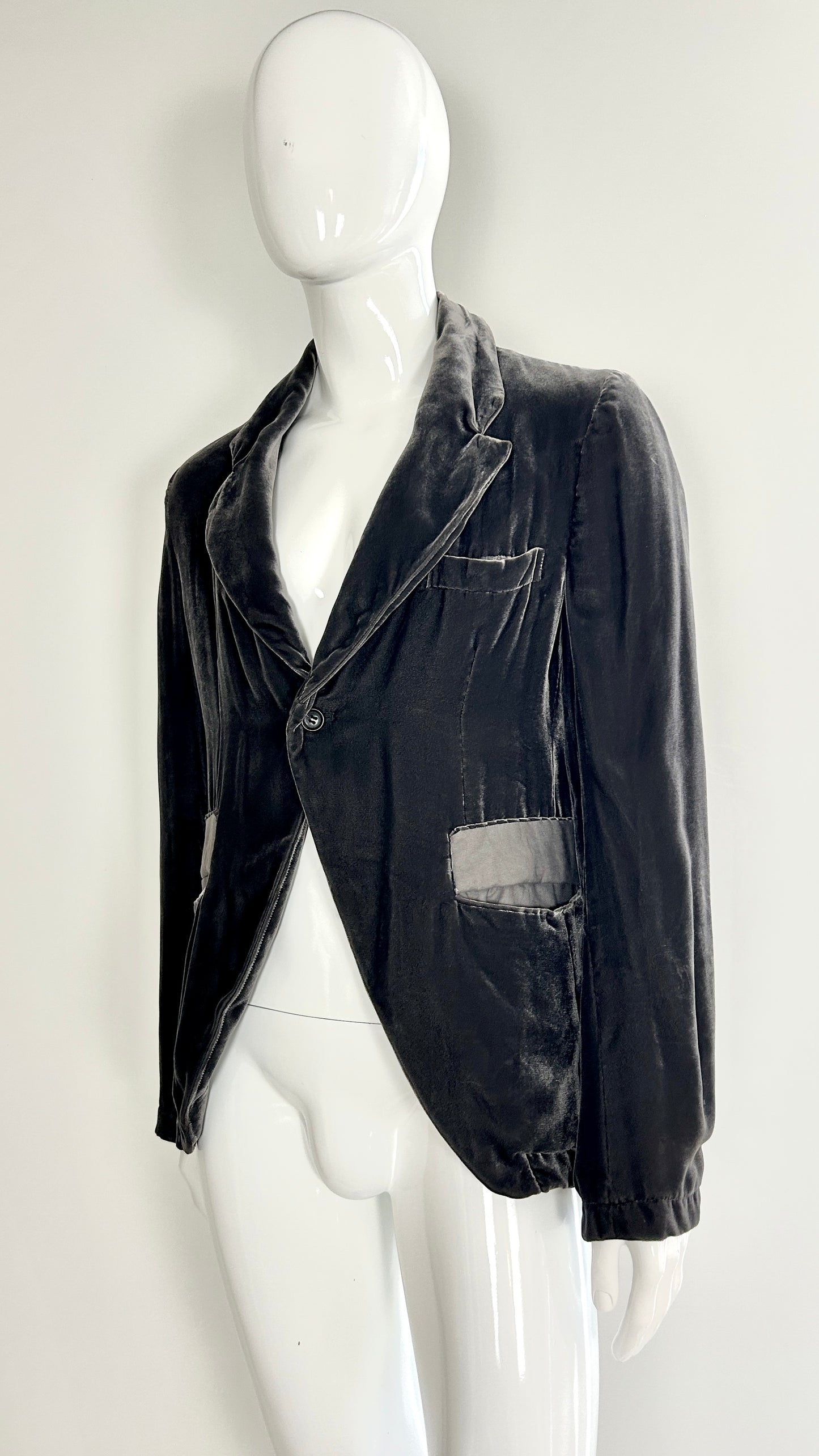 Comme des Garcons homme plus velvet jacket