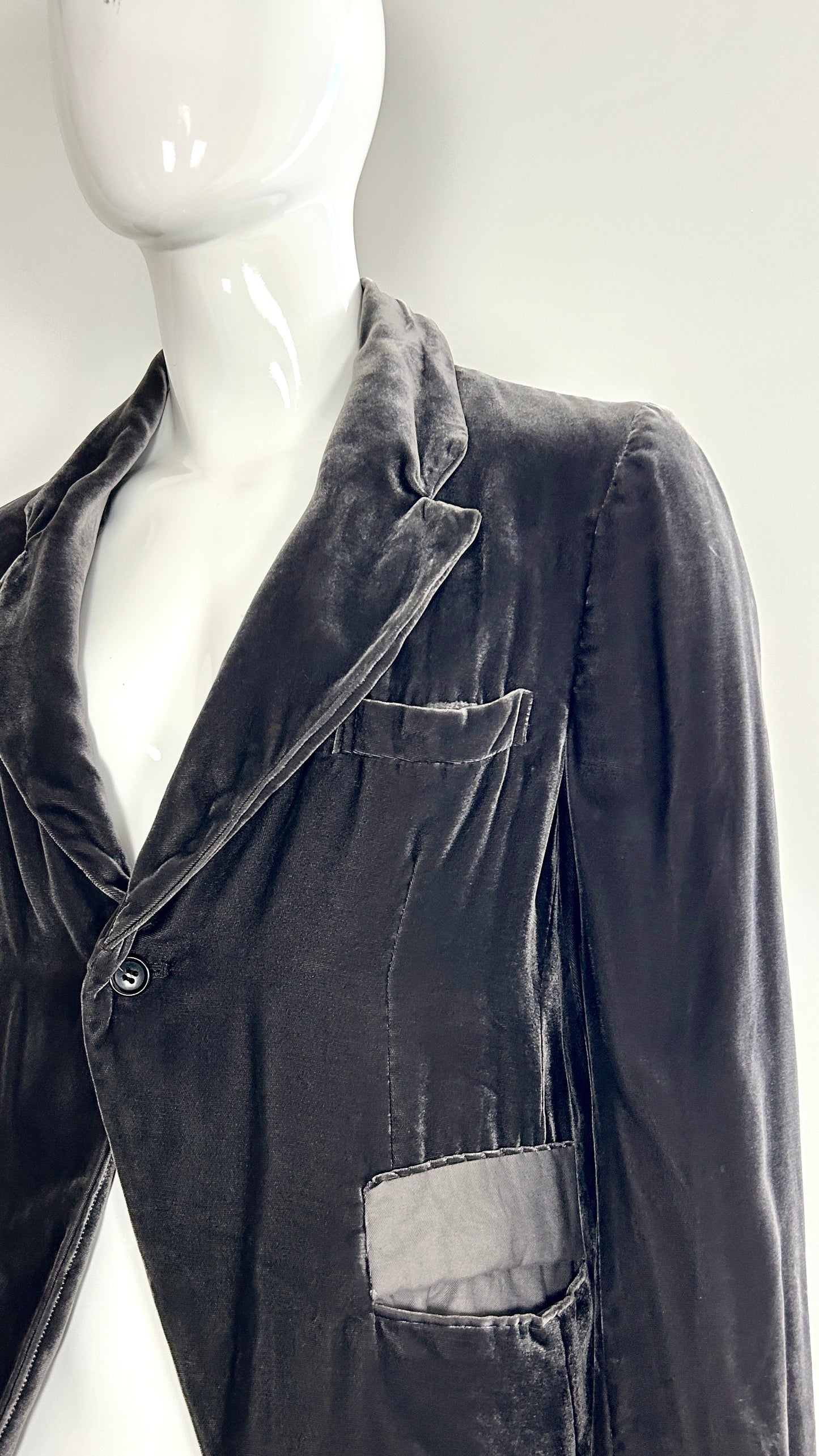 Comme des Garcons homme plus velvet jacket
