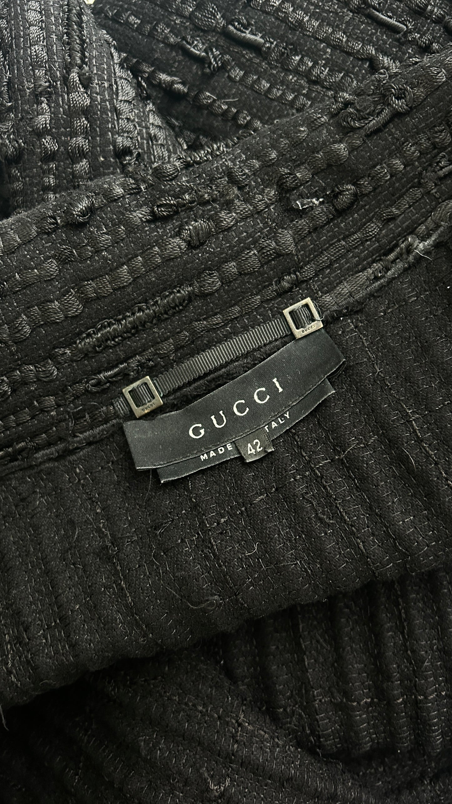 Gucci heavily embroidered jacket