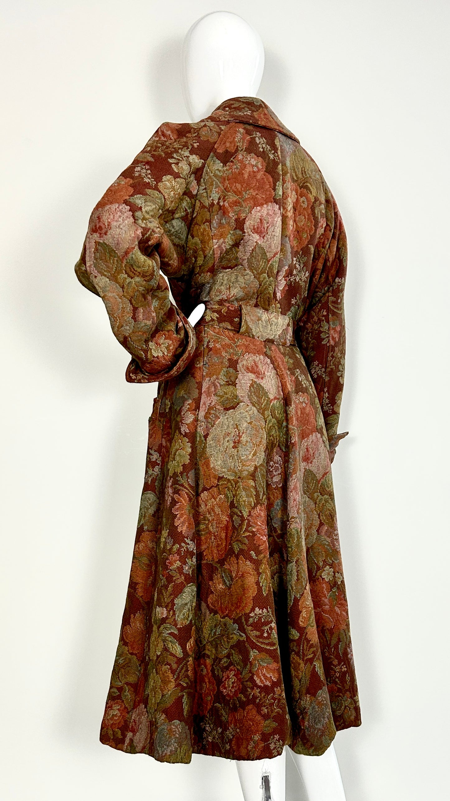 Kenzo tapestry robe style coat