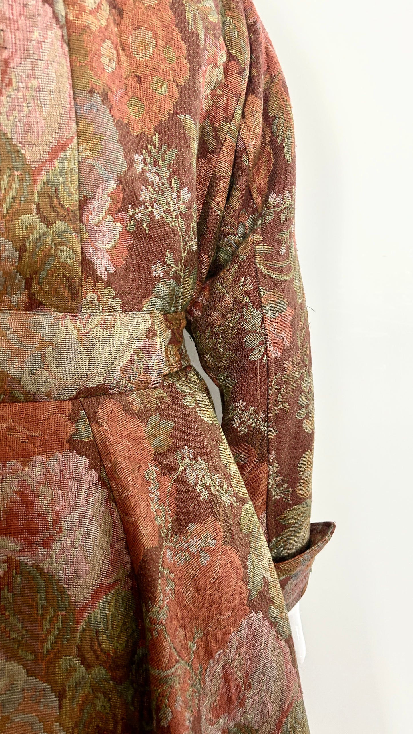 Kenzo tapestry robe style coat