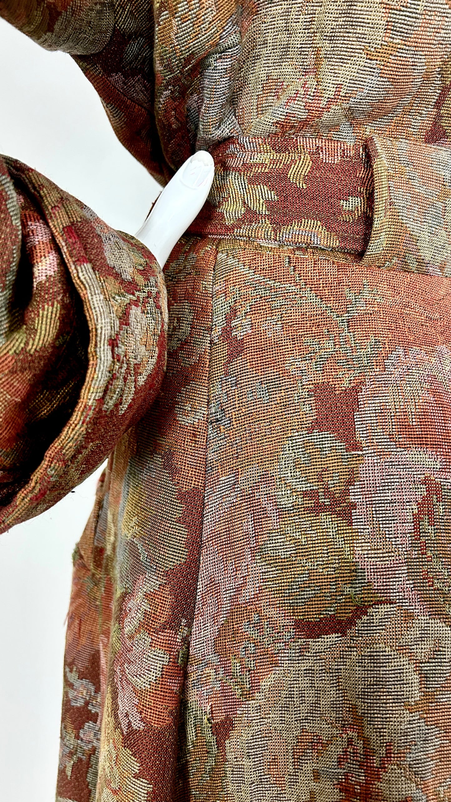 Kenzo tapestry robe style coat