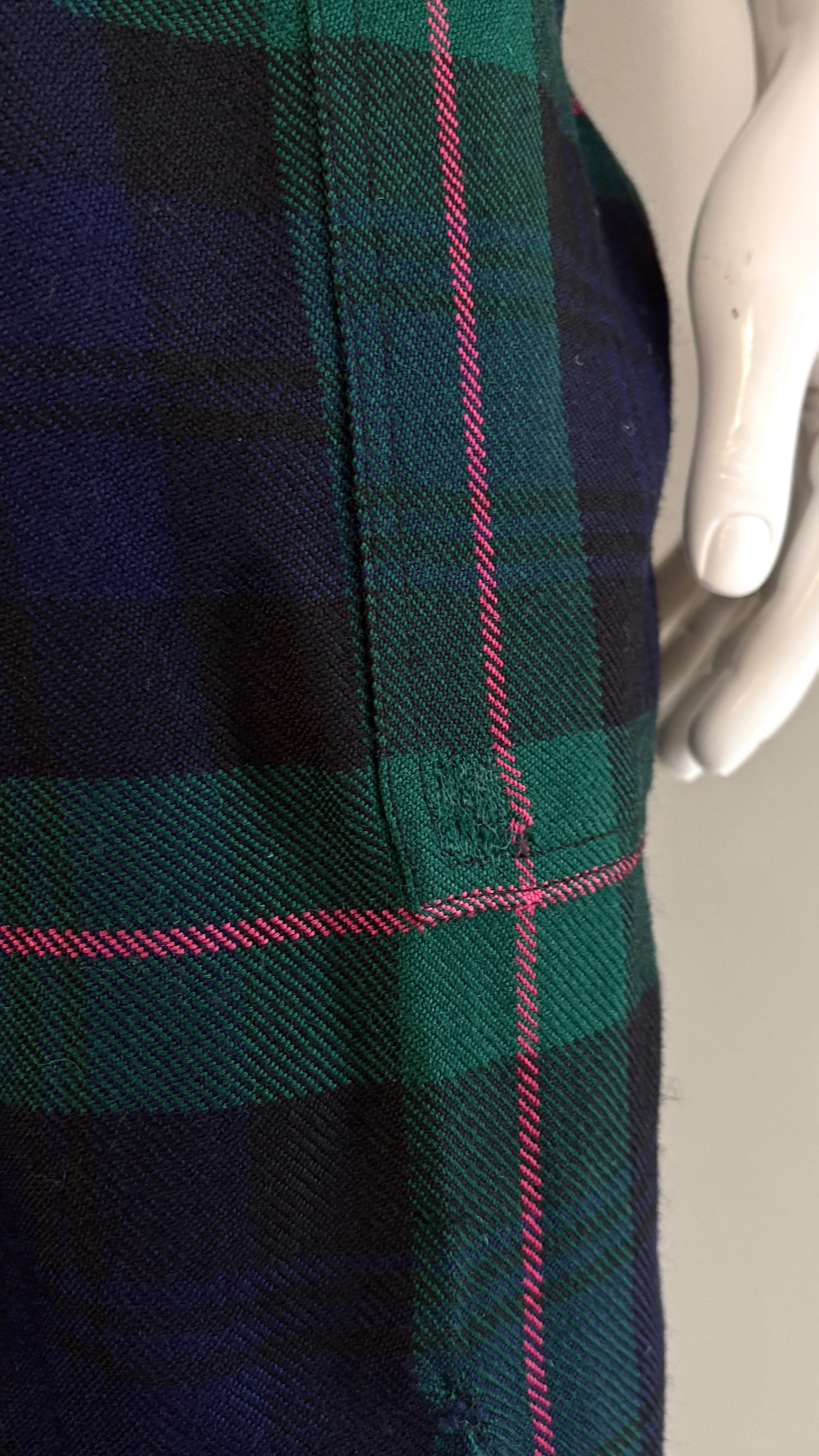 Vivienne Westwood Modern Renwick tartan ensemble