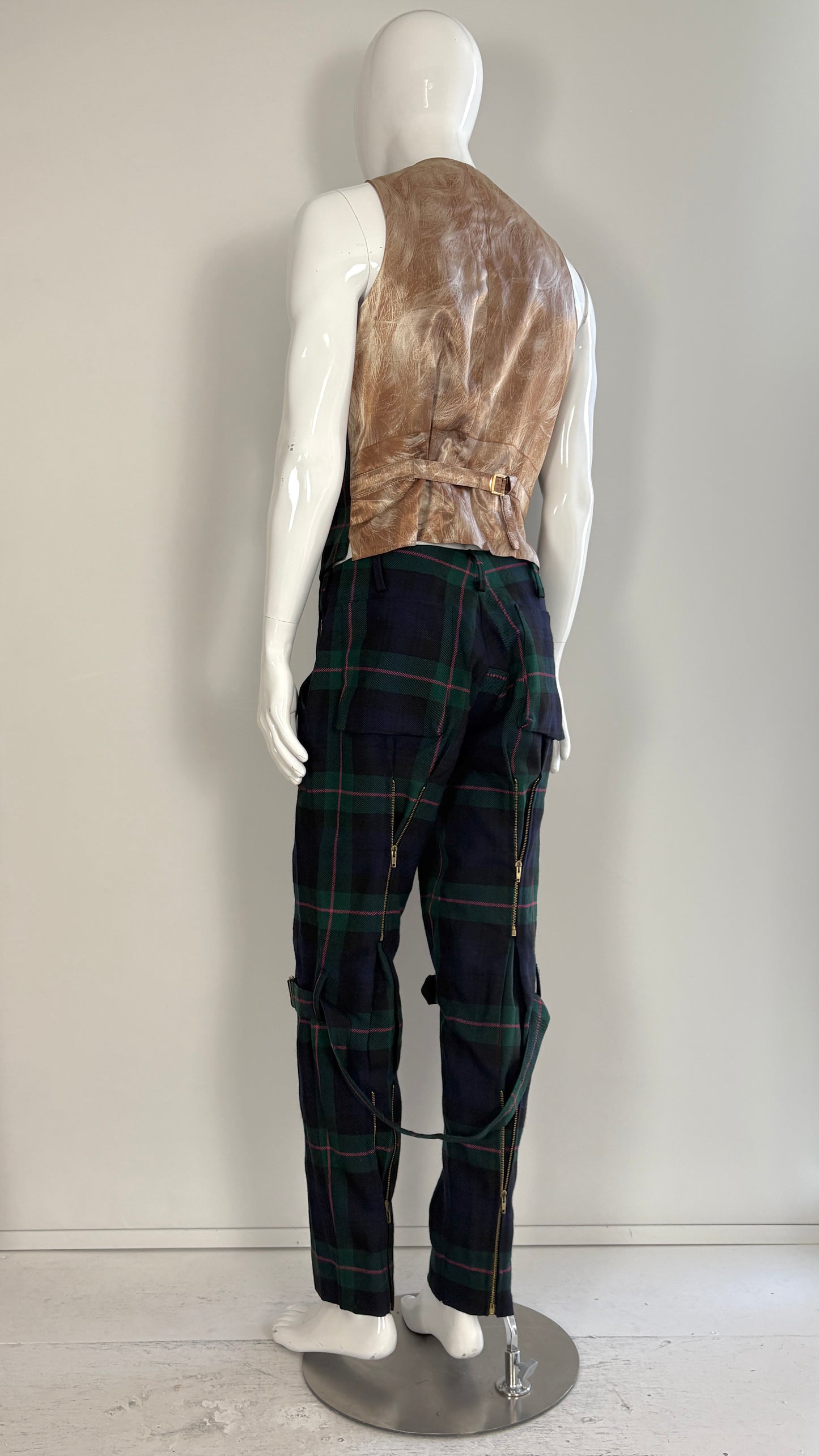 Vivienne Westwood Modern Renwick tartan ensemble