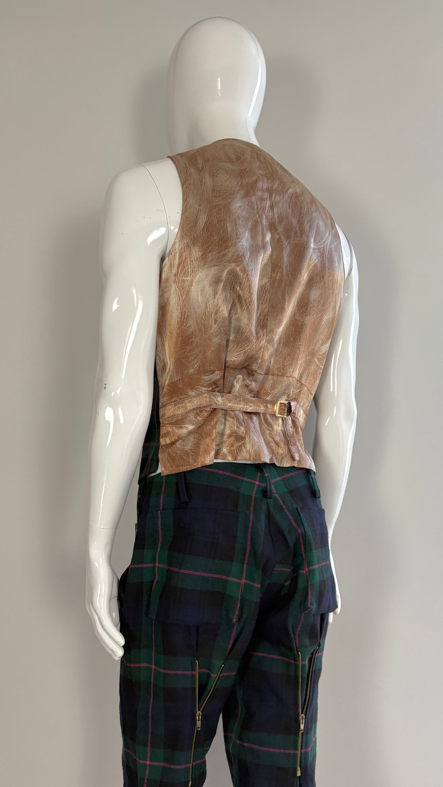 Vivienne Westwood Modern Renwick tartan ensemble