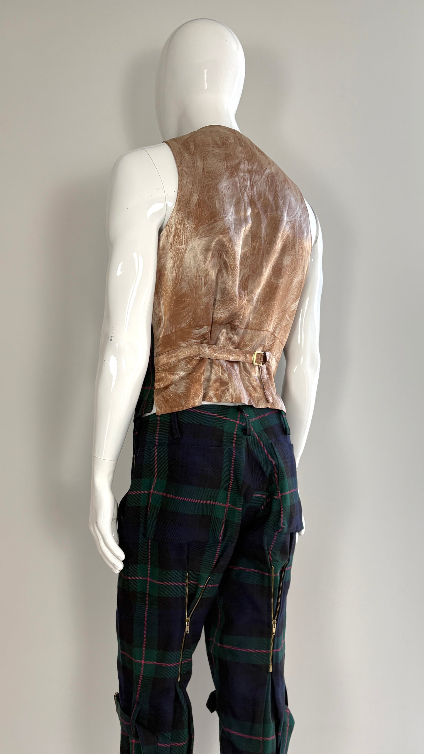 Vivienne Westwood Modern Renwick tartan ensemble