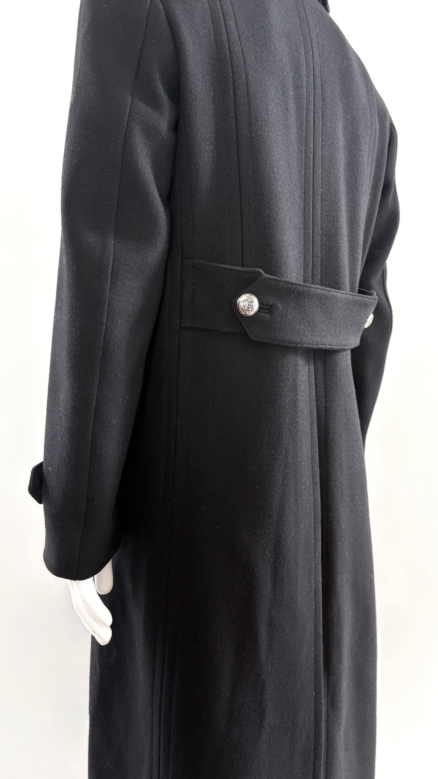 Pucci overcoat with detachable collar