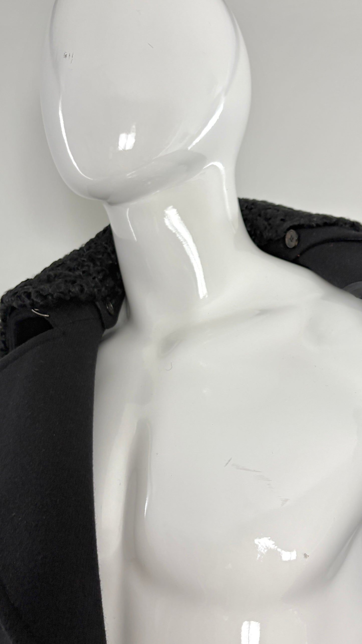 Pucci overcoat with detachable collar