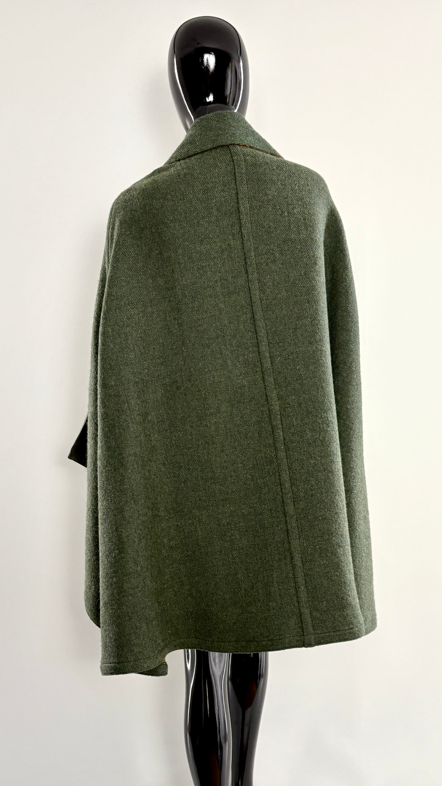 Hermés cape with integrated jacket
