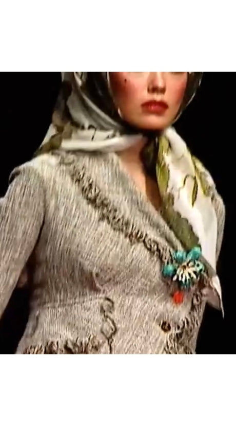 Vivienne Westwood S/S 1997 'Vive la bagatelle' fringe suit ensemble