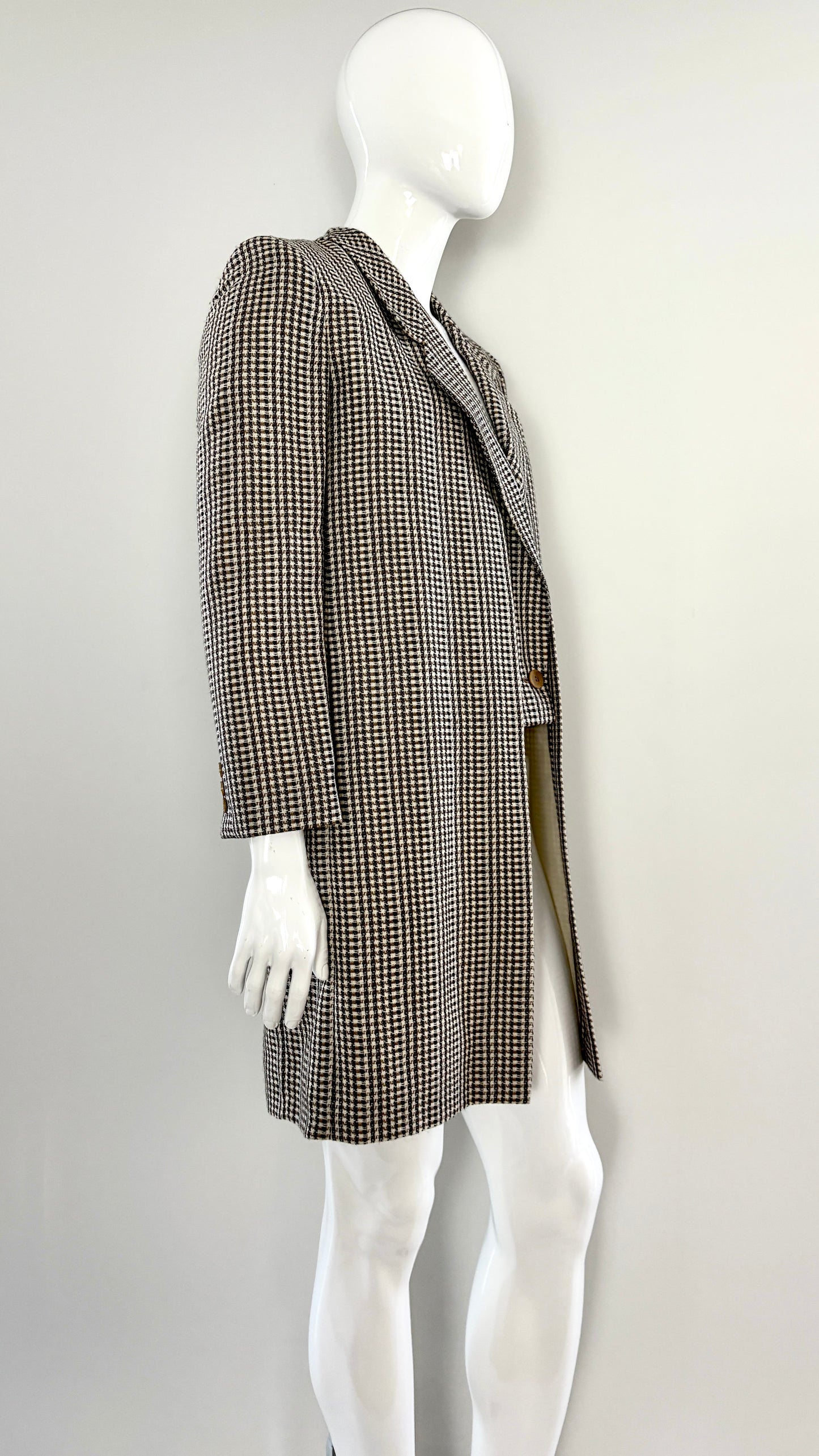 Armani houndstooth jacket/waistcoat
