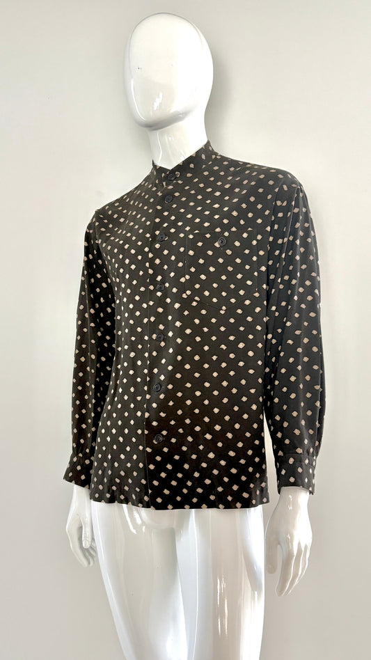 Issey Miyake graphic shirt