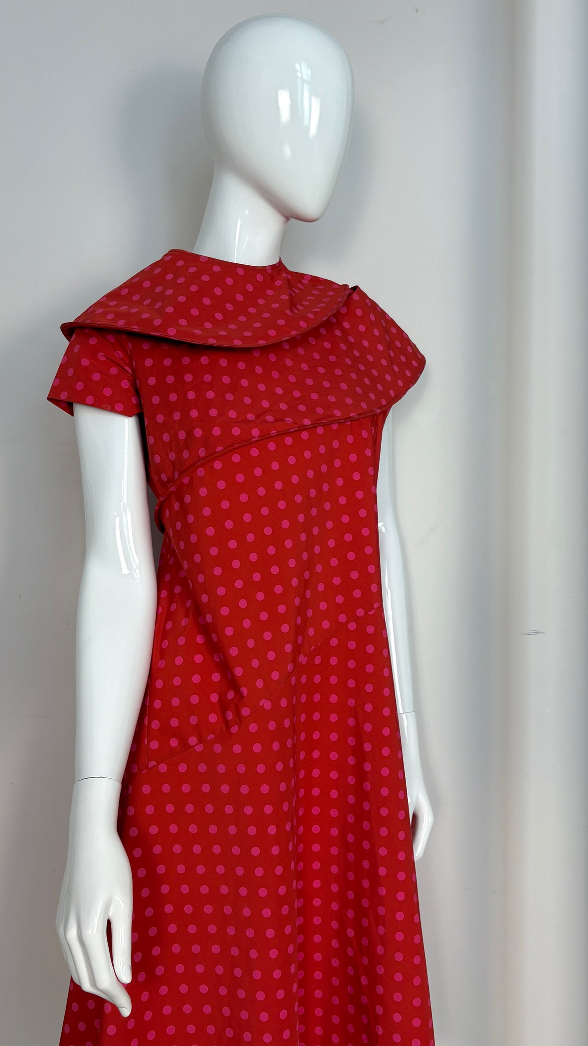 Junya Watanabe S/S 2000 waterproof spiral dress