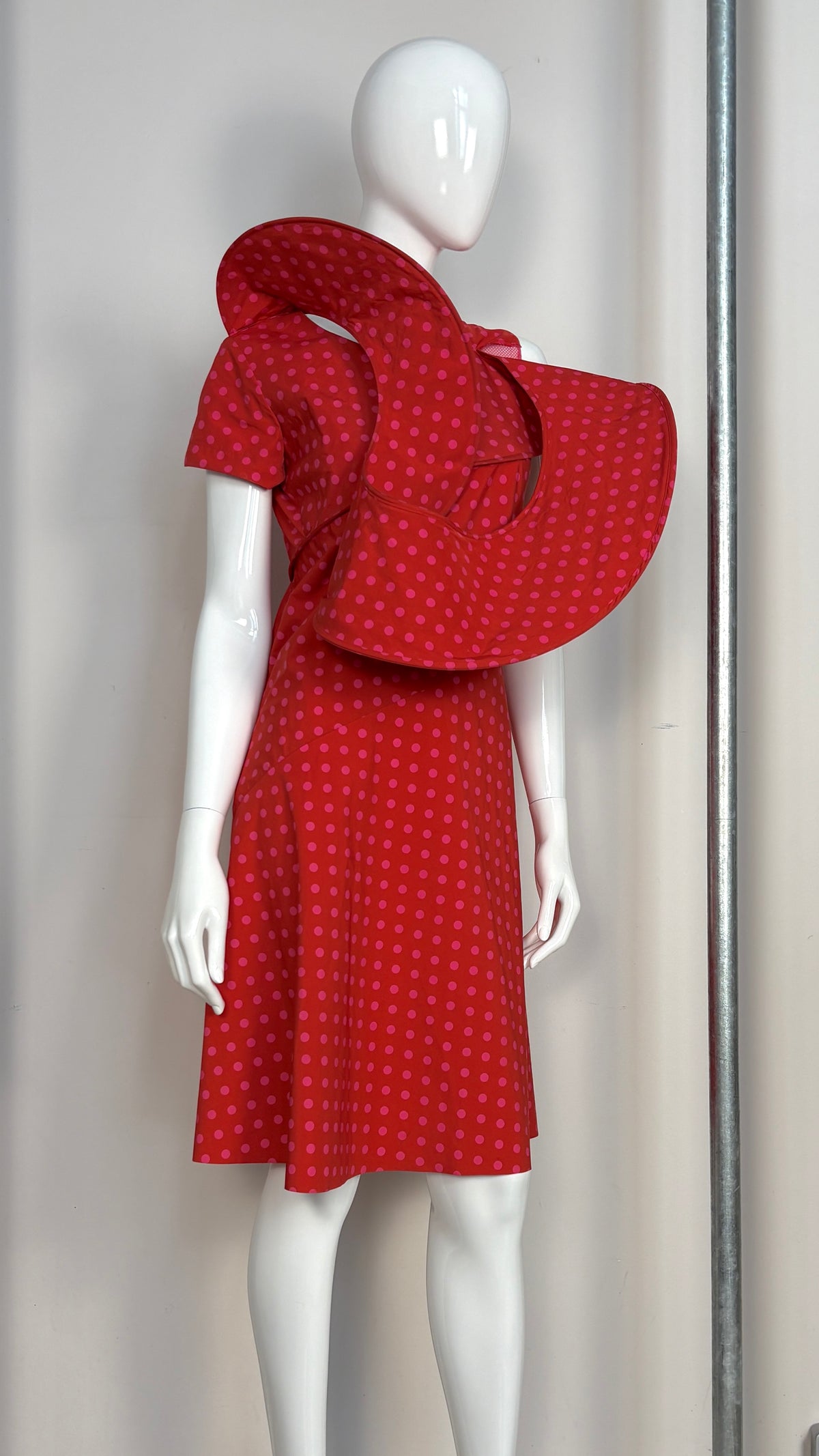 Junya Watanabe S/S 2000 waterproof spiral dress