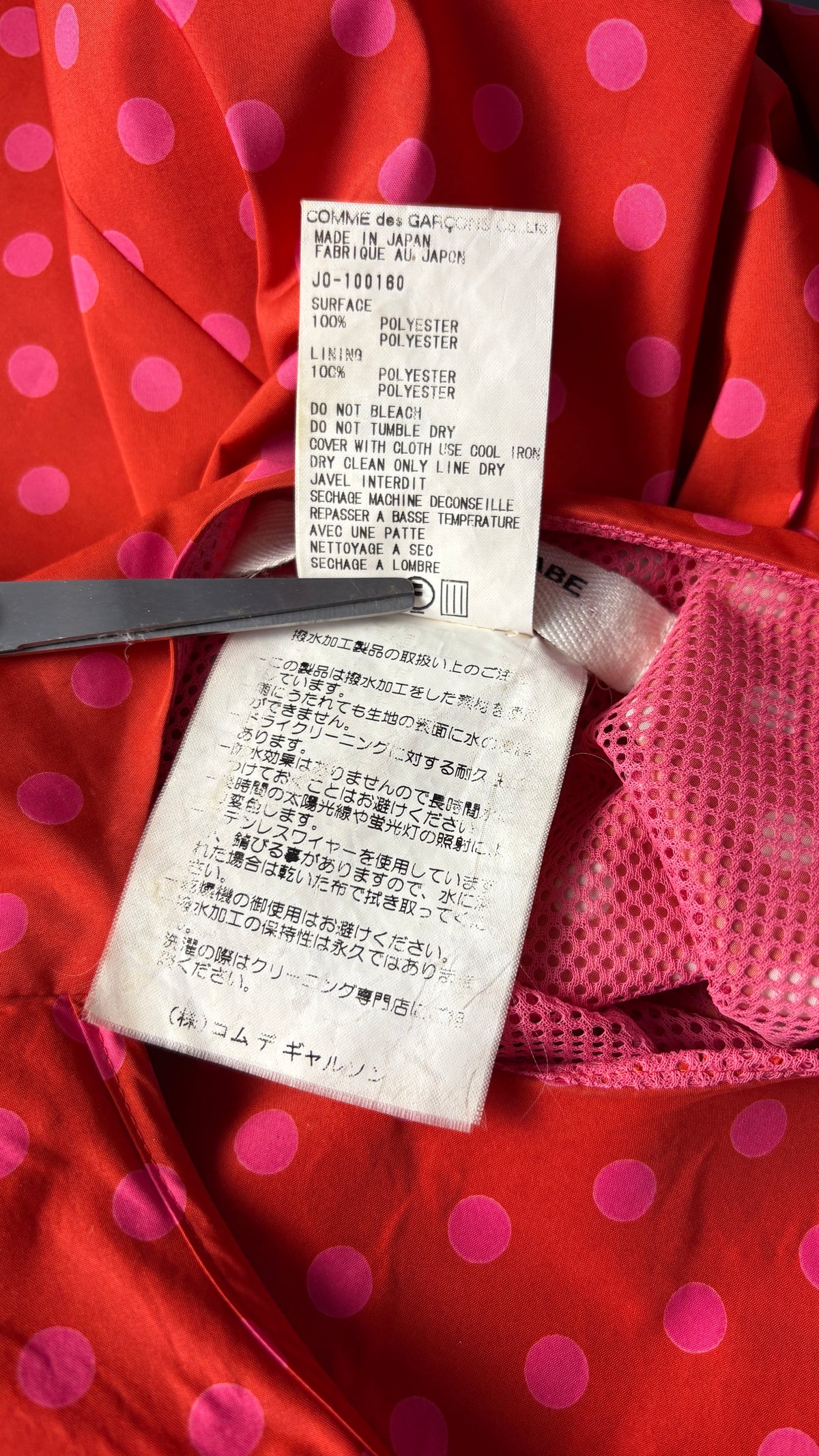 Junya Watanabe S/S 2000 waterproof spiral dress