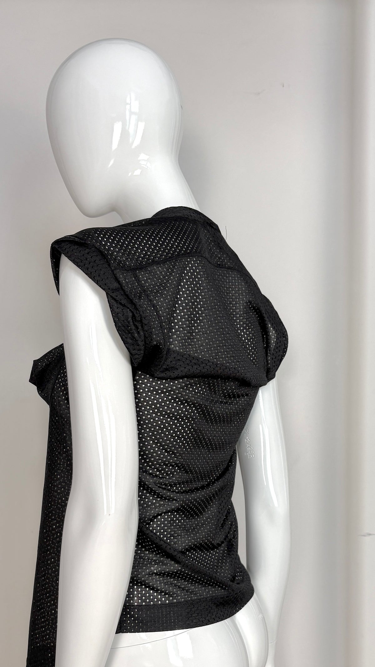 Vivienne Westwood Anglomania mesh top with pointed bust