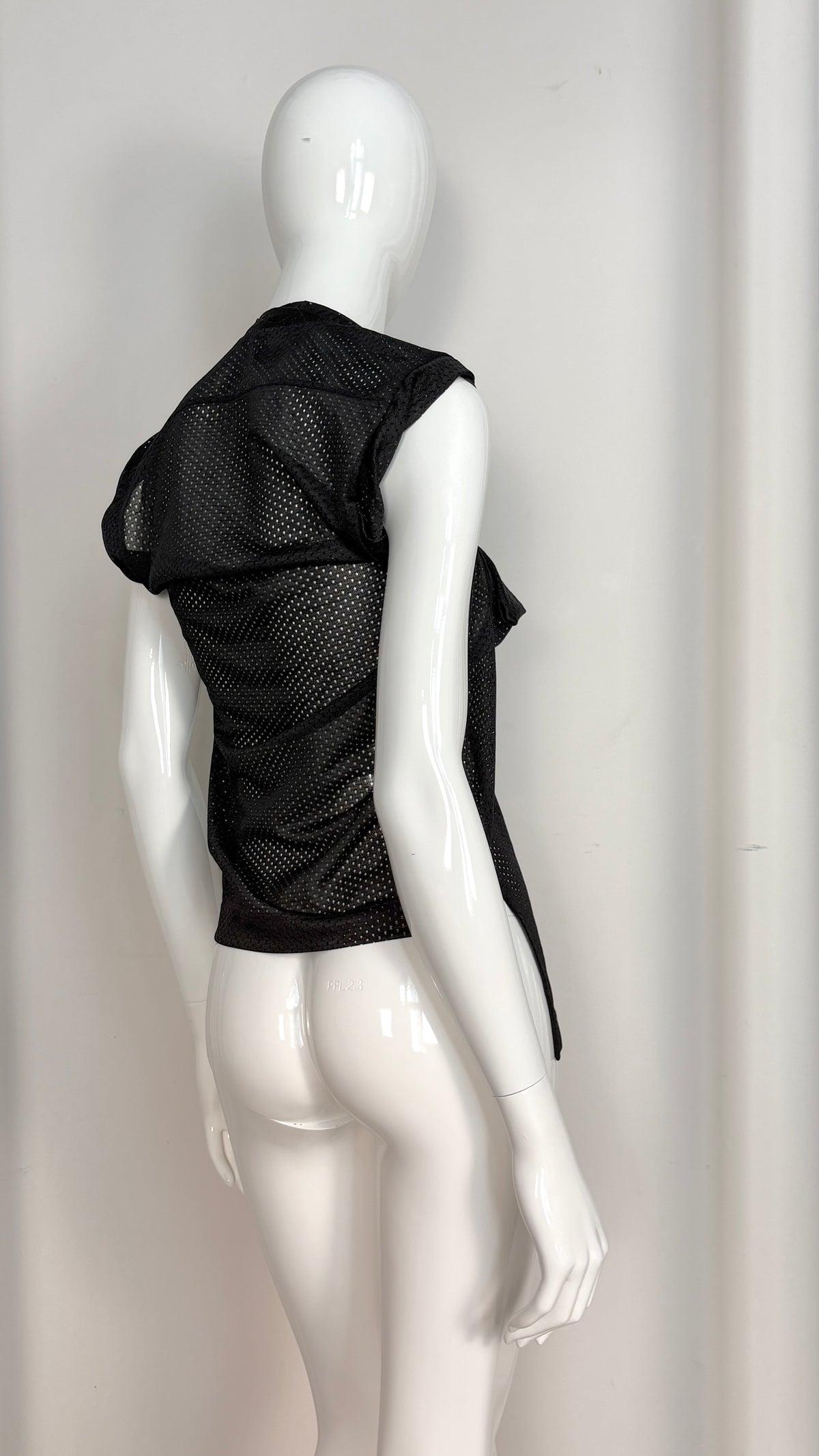 Vivienne Westwood Anglomania mesh top with pointed bust