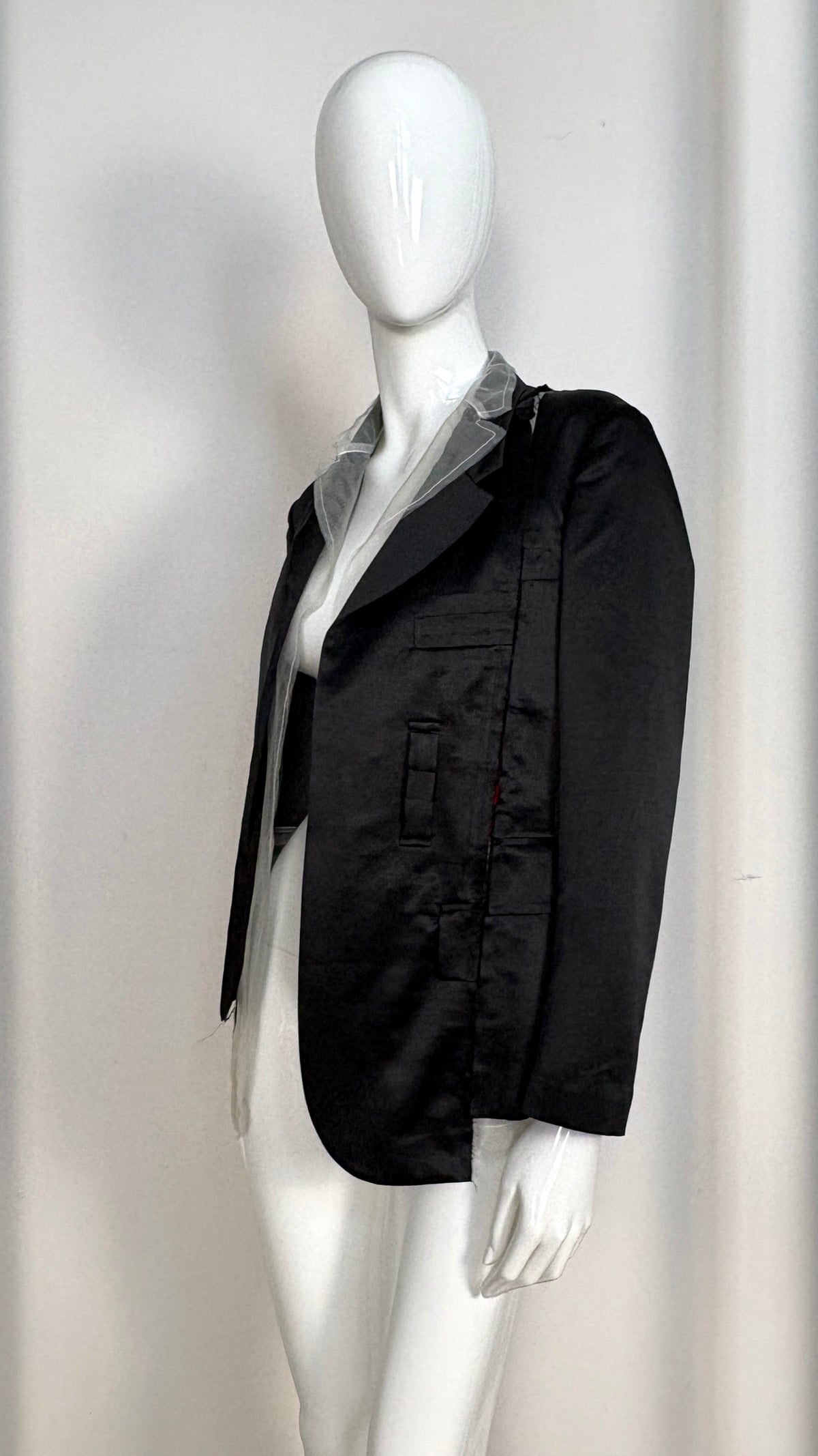 Comme des Garcons S/S 2007 flocked jacket