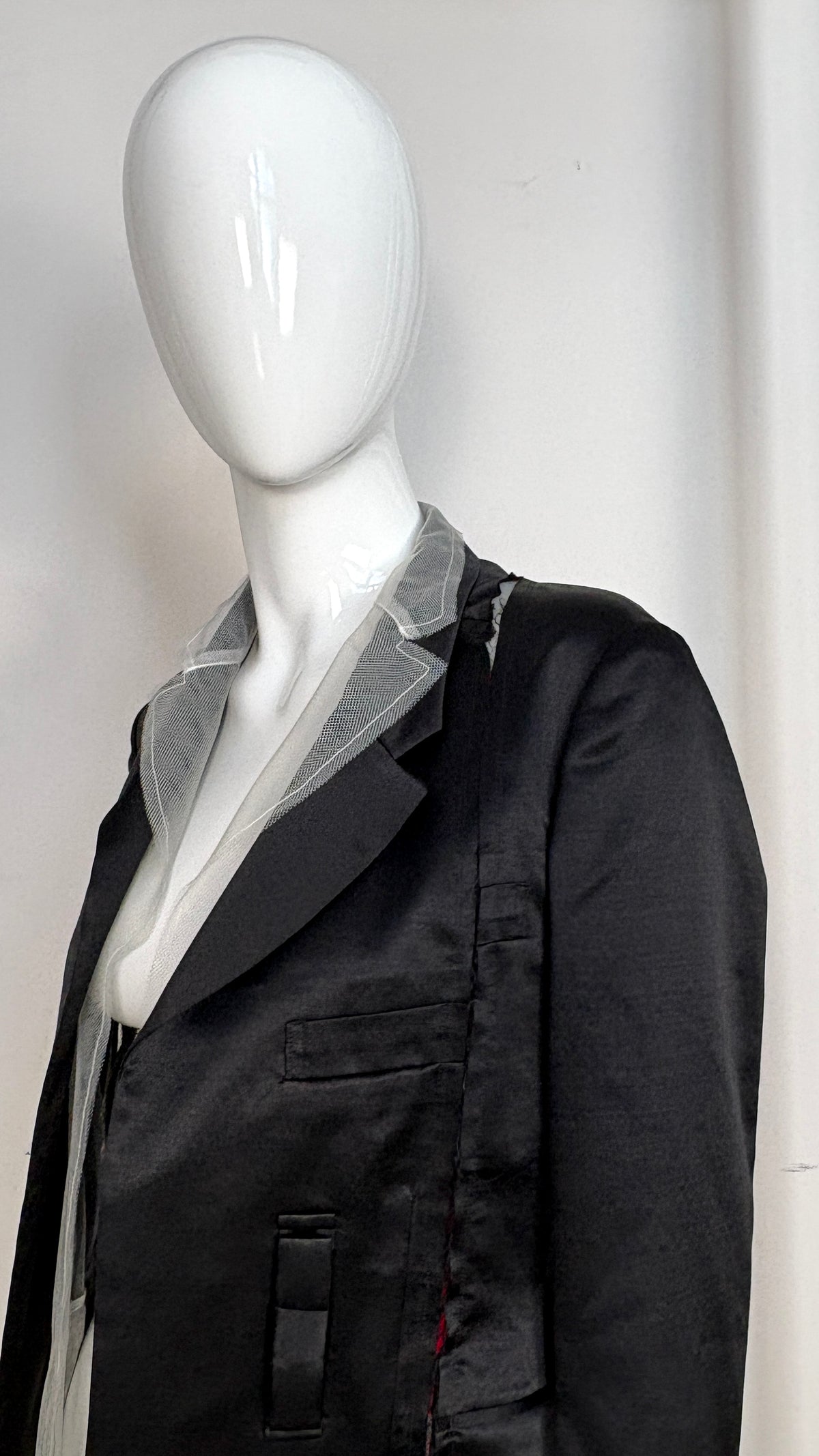 Comme des Garcons S/S 2007 flocked jacket