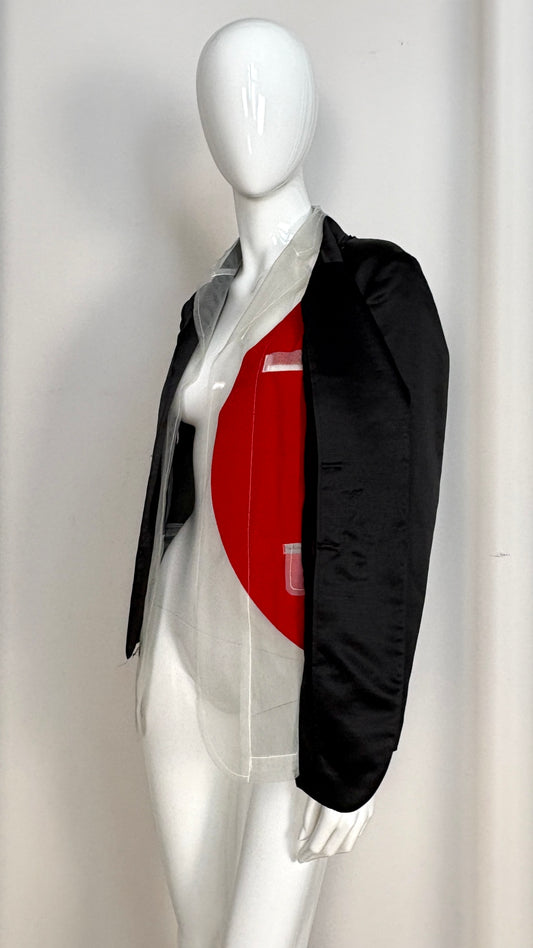 Comme des Garcons S/S 2007 flocked jacket
