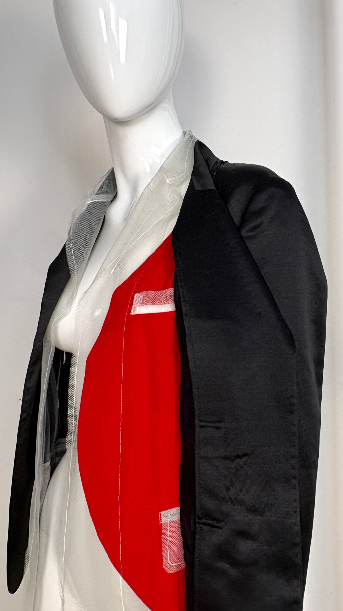 Comme des Garcons S/S 2007 flocked jacket
