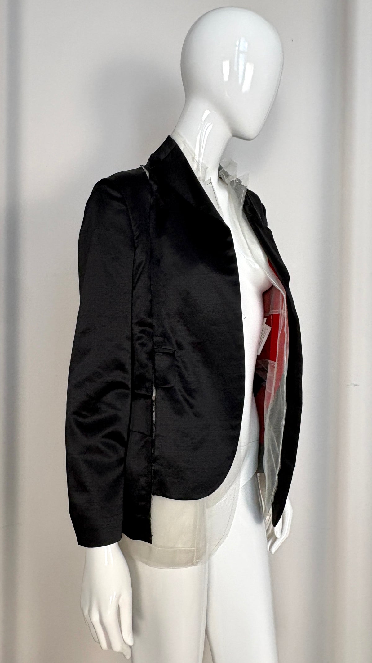 Comme des Garcons S/S 2007 flocked jacket