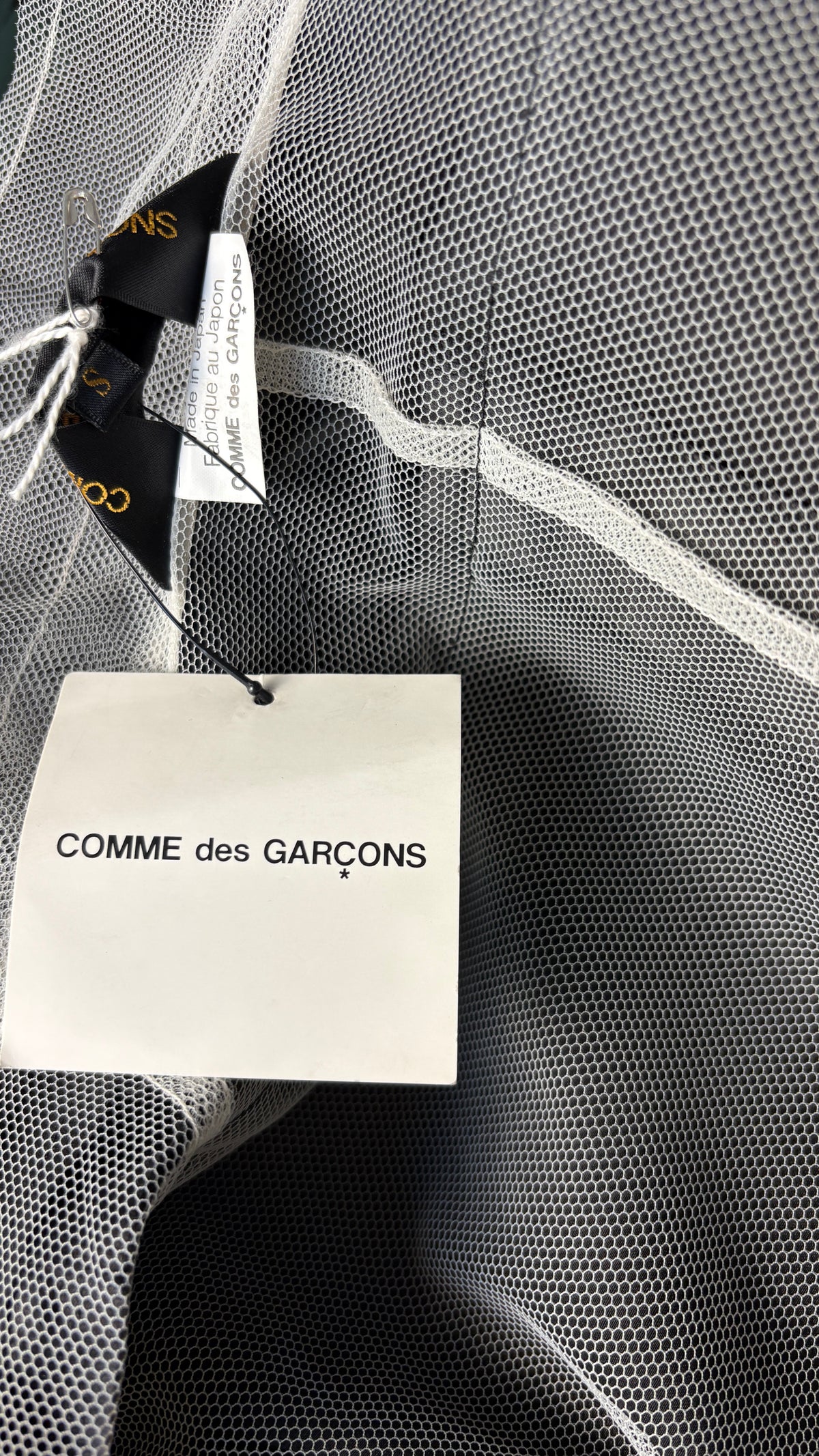 Comme des Garcons S/S 2007 flocked jacket