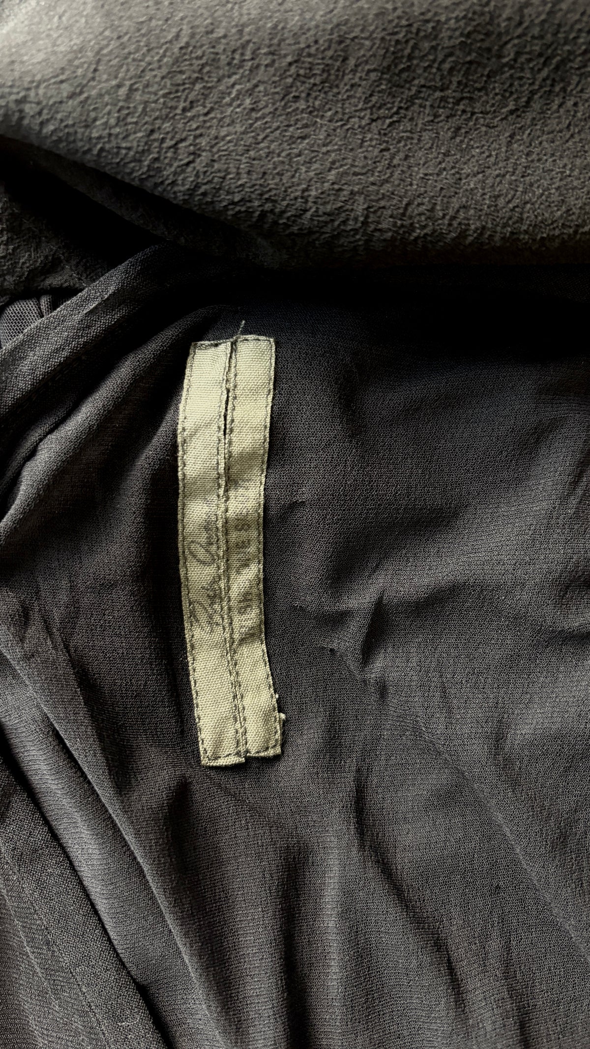 Rick Owens S/S 2007 sheer gathered dress