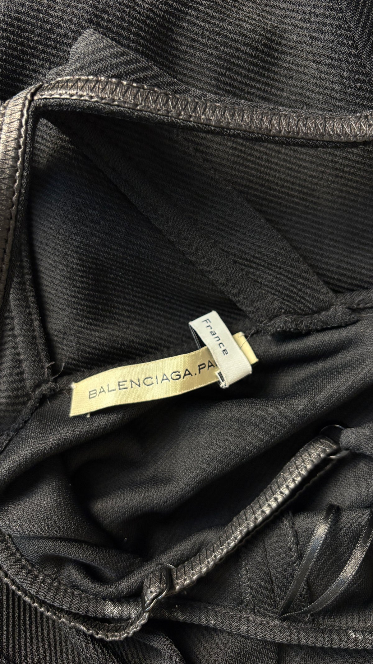 Balenciaga Nicolas Ghesquiere era strappy dress