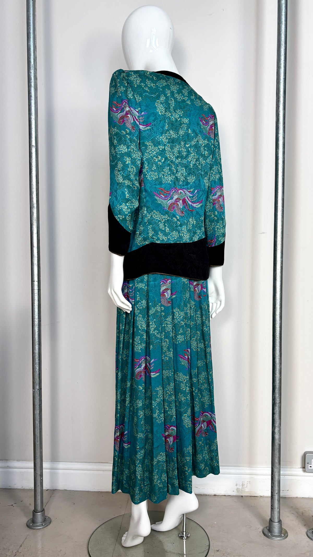 Emanuel Ungaro floral two piece ensemble