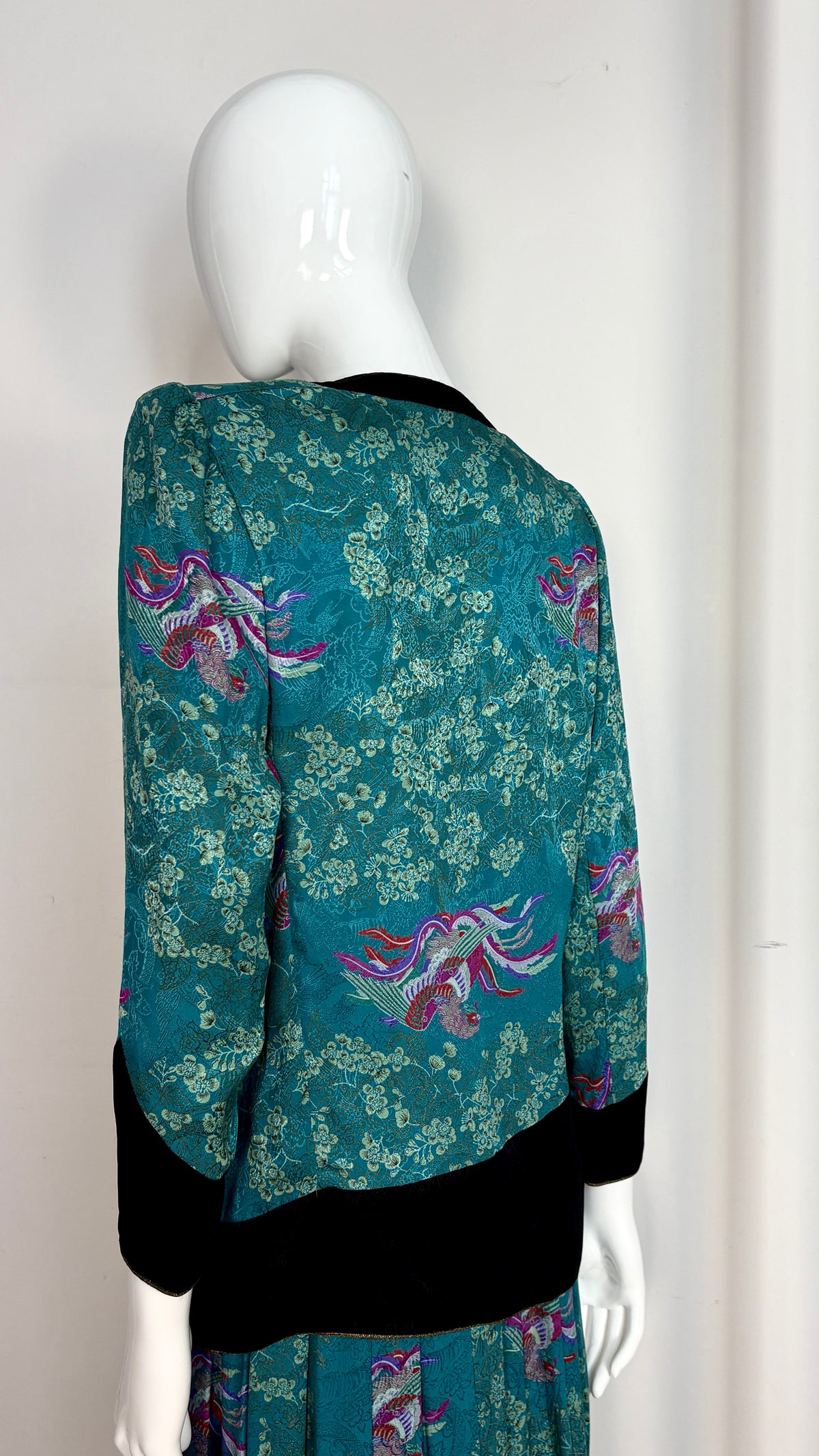 Emanuel Ungaro floral two piece ensemble