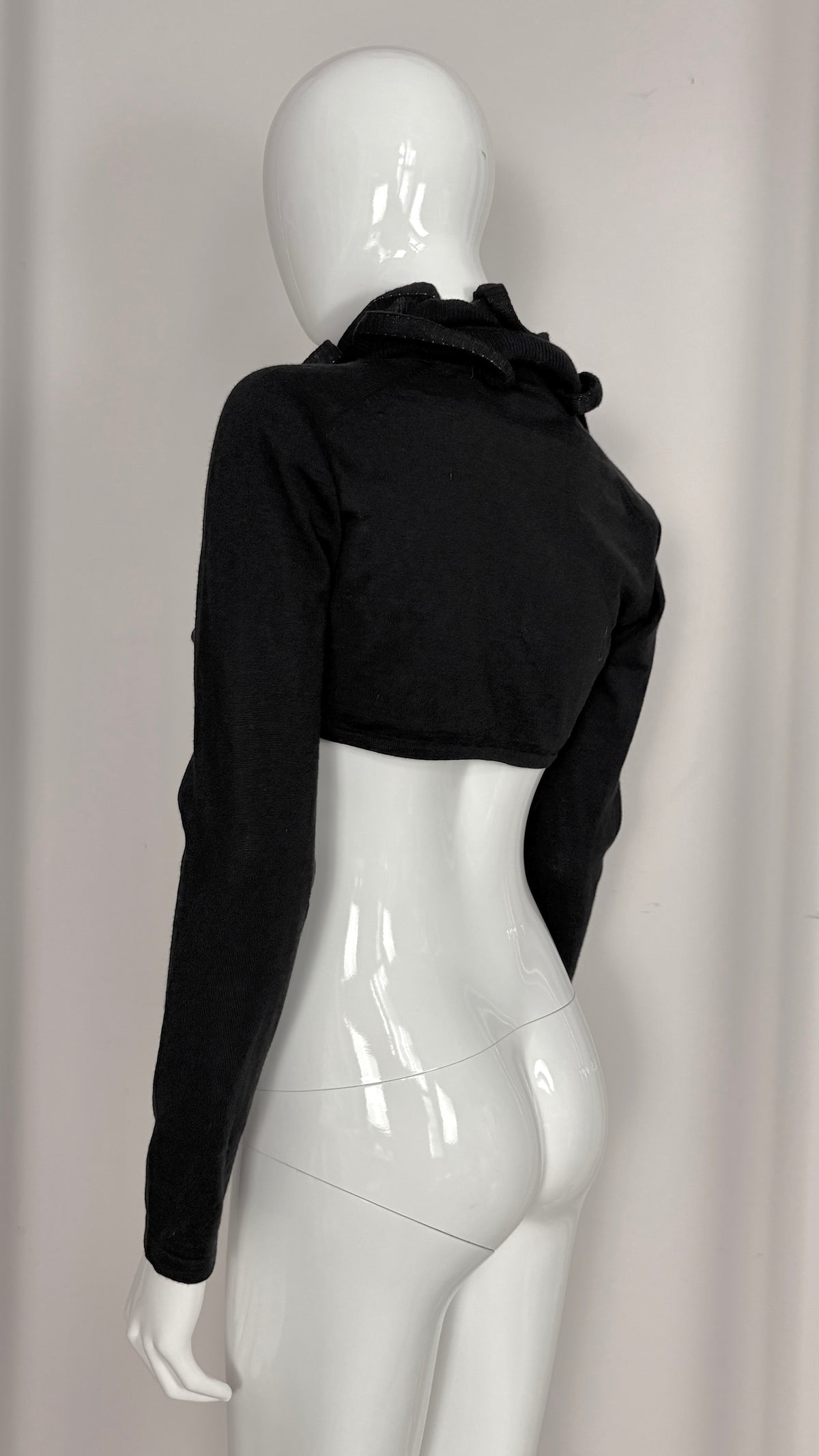 Celine boned ruffle collar bolero