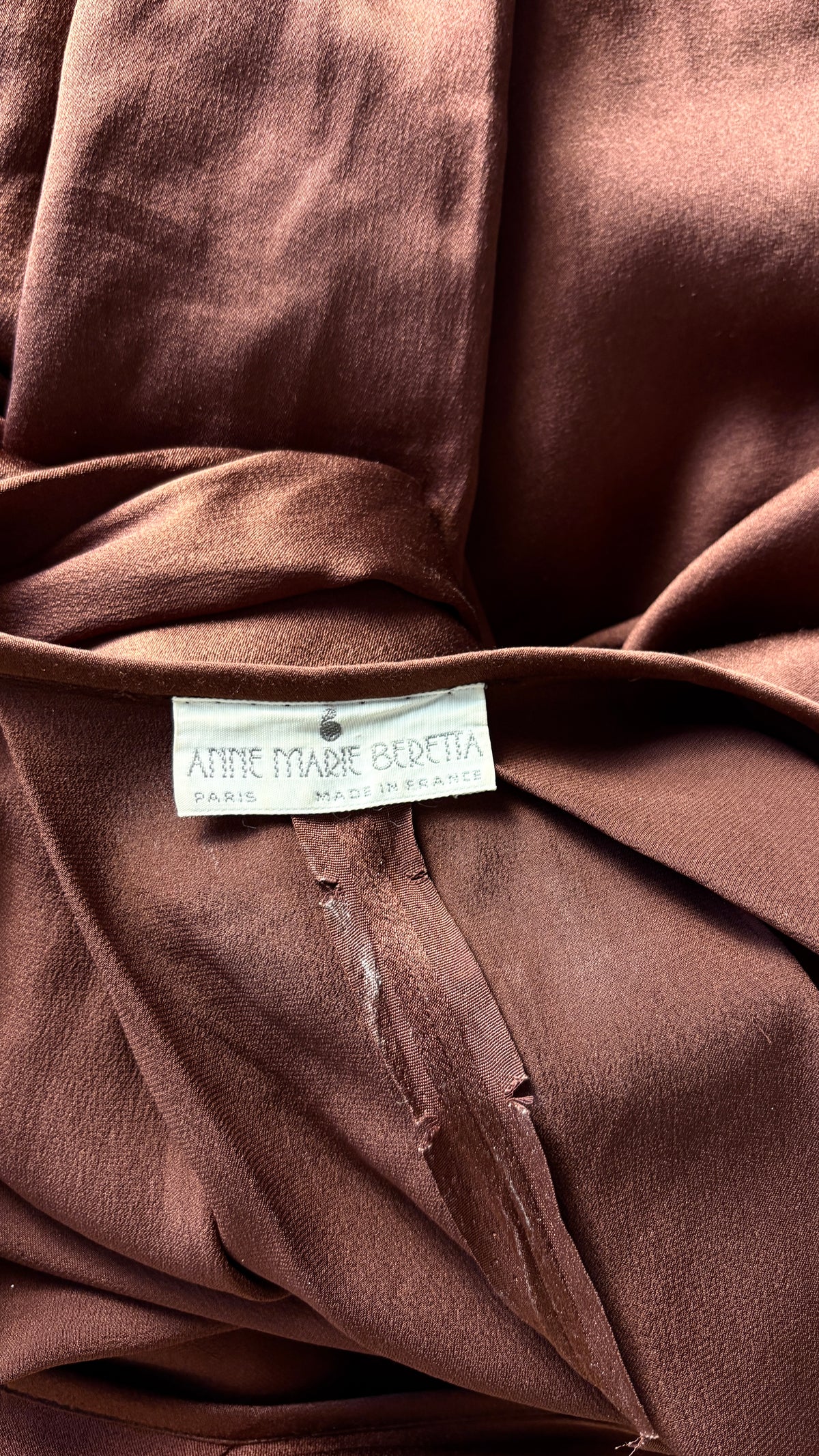 Anne Marie Beretta silk cape